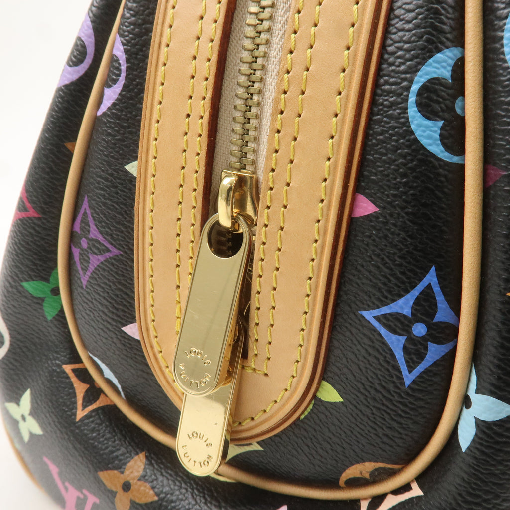 Louis Vuitton Monogram Multi Color Priscilla Hand Bag Noir M40096