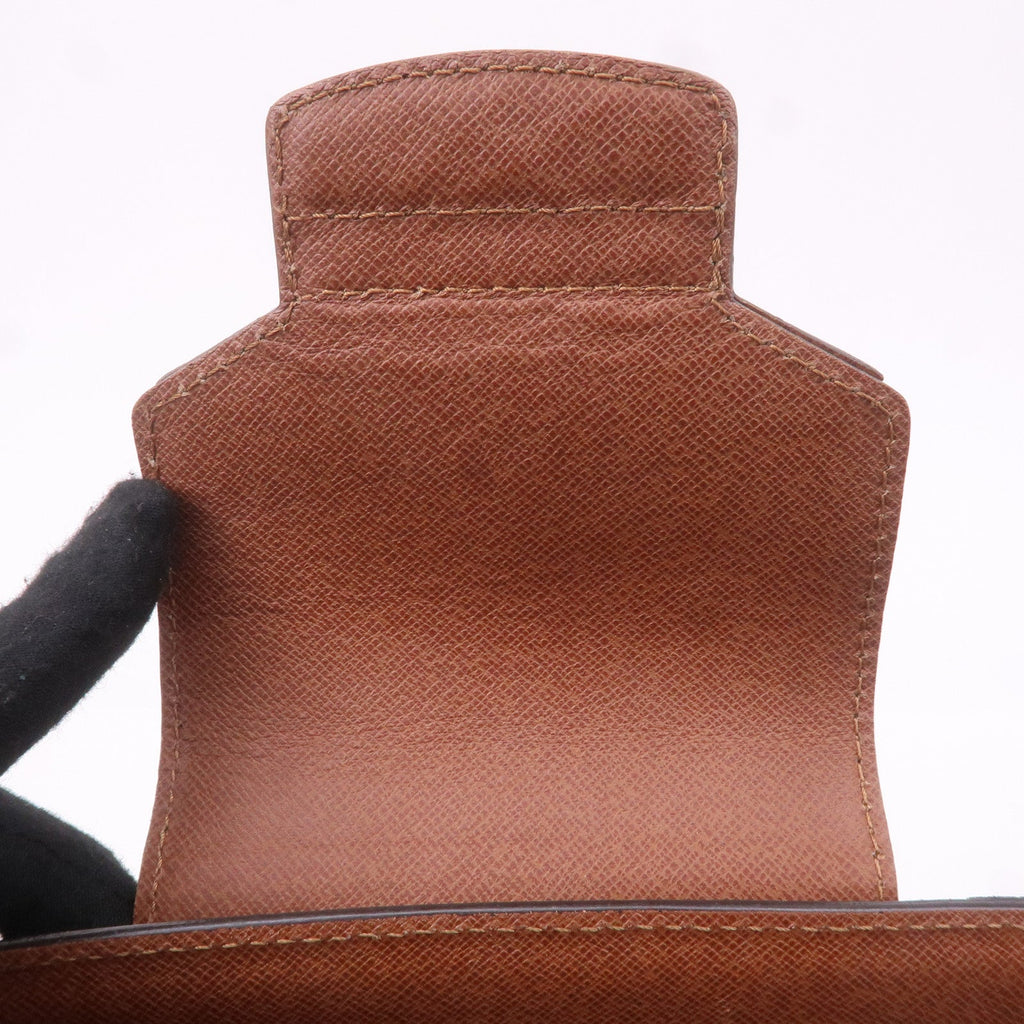 Louis Vuitton Monogram Courcelles Shoulder Bag Brown M51375