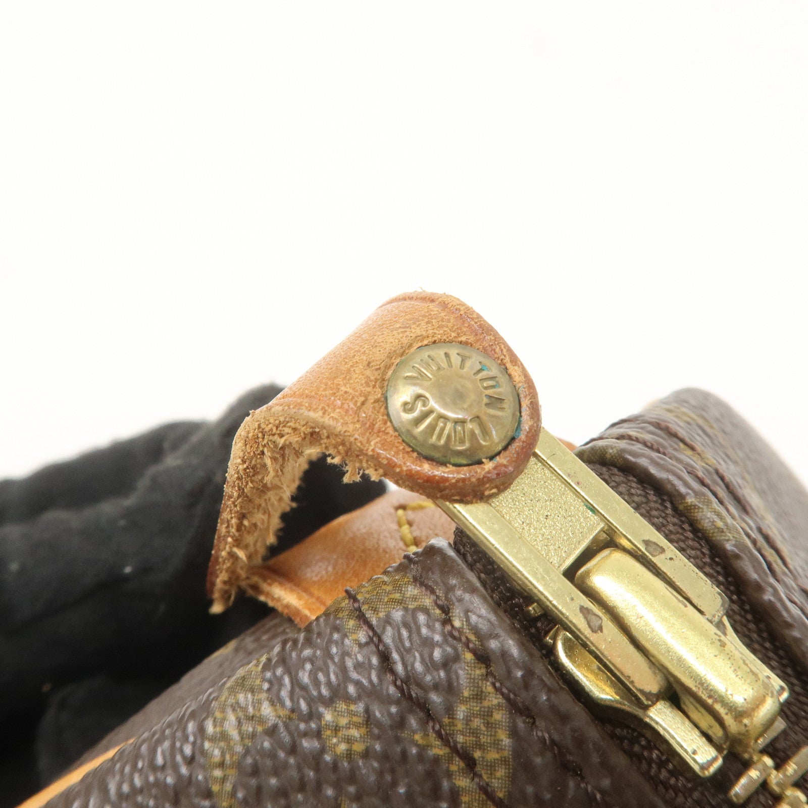 Louis Vuitton Monogram Speedy 25 Hand Bag Boston Bag M41528