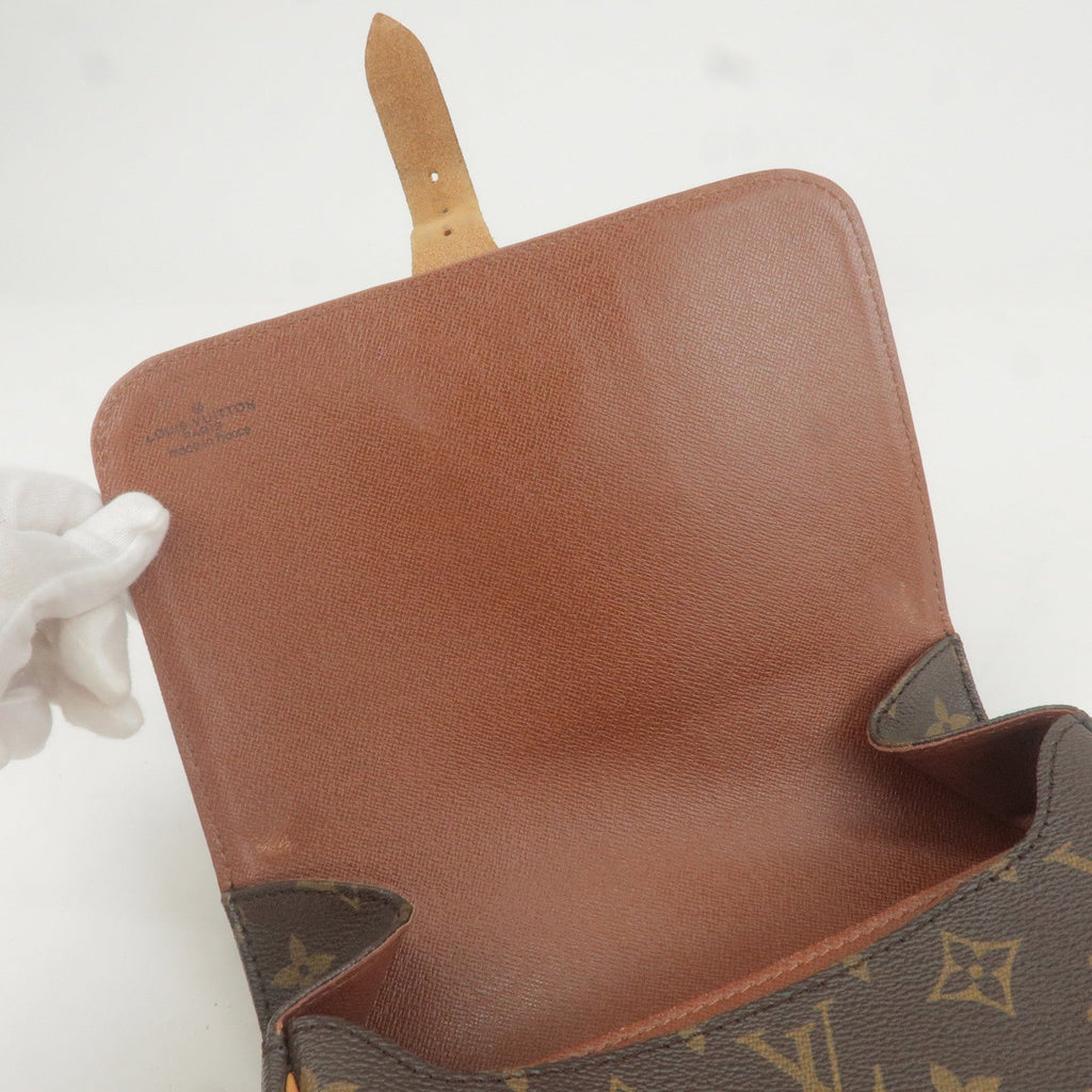 Louis Vuitton Monogram Cartouchiere 22 Shoulder Bag M51253