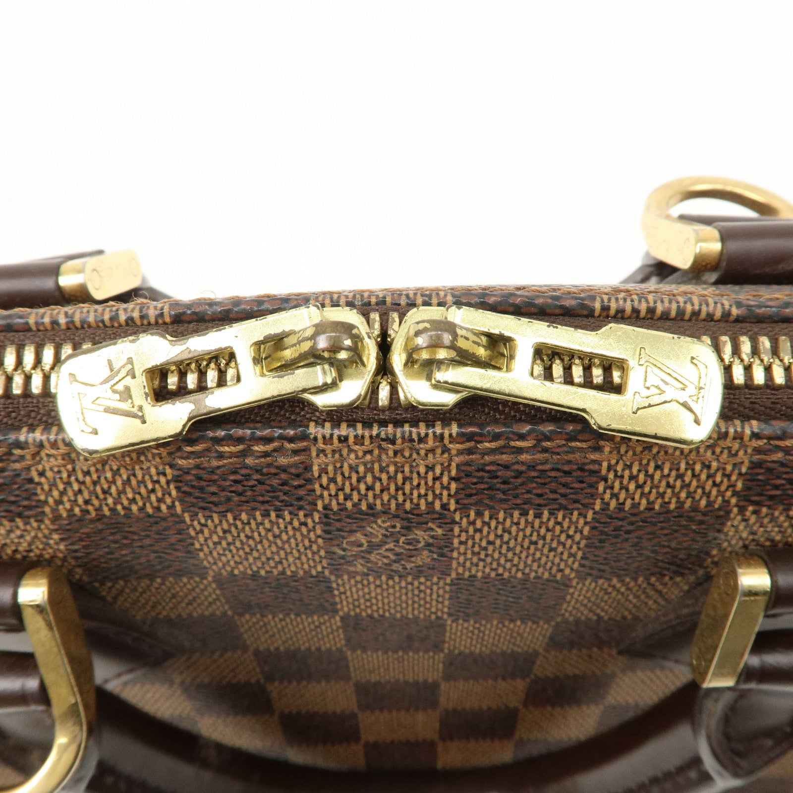 Louis Vuitton Damier Alma PM Hand Bag Brown N51131