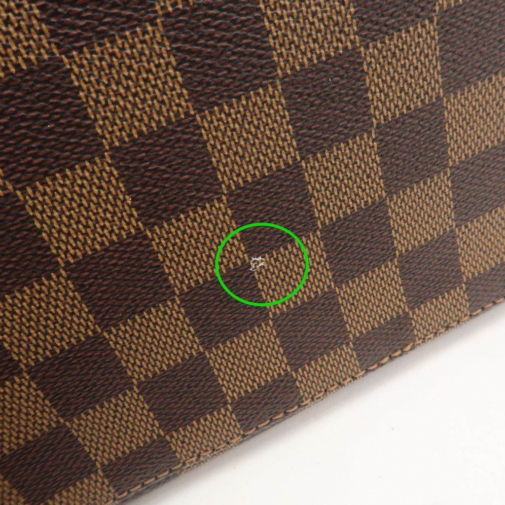 Louis Vuitton Damier Ebene Hampstead PM Hand Bag Brown N51205
