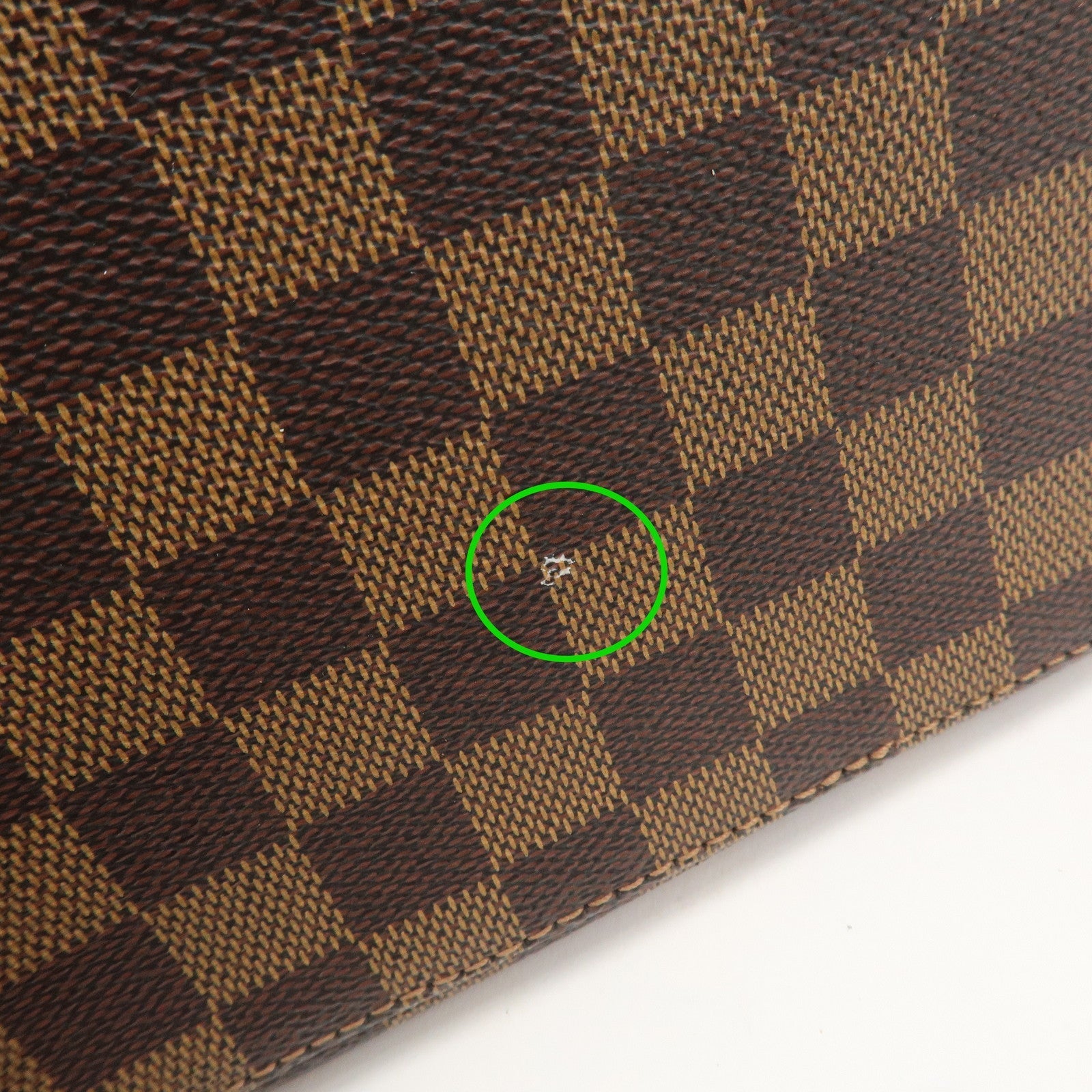 Louis Vuitton Damier Ebene Hampstead PM Hand Bag Brown N51205