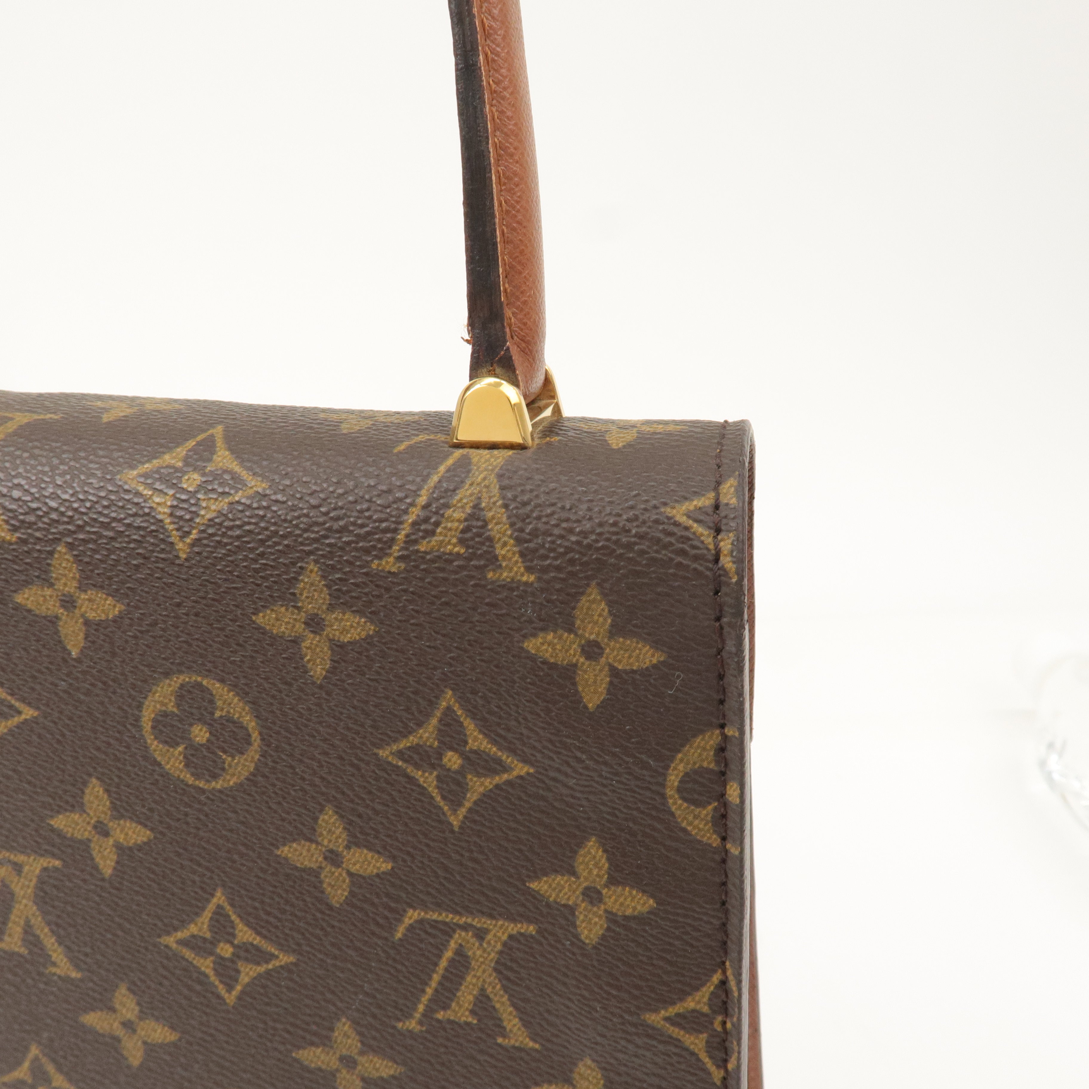 Louis Vuitton Monogram Marzelb Leather Canvas Hand Bag M51379