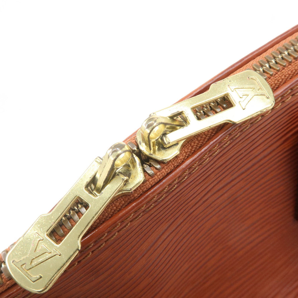 Louis Vuitton Epi Alma Hand Bag Kenya Brown M52143