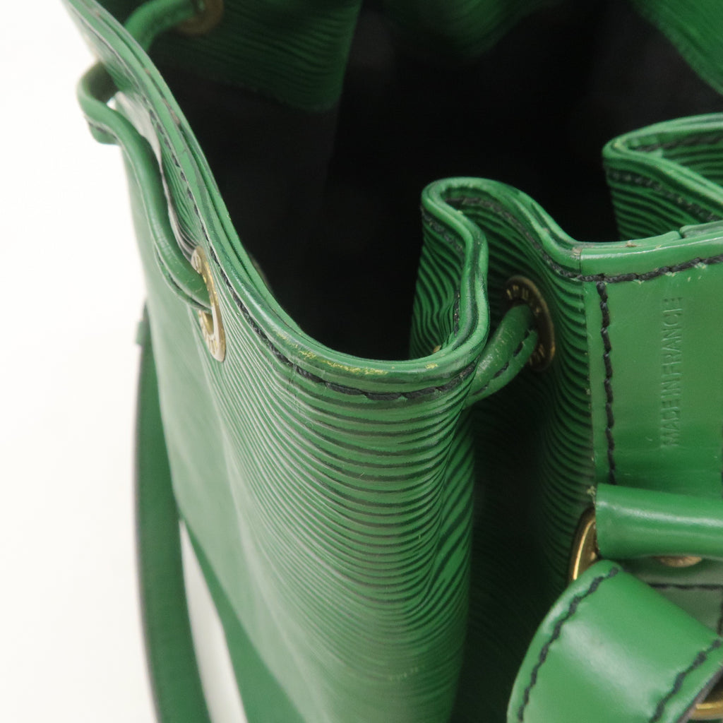 Louis Vuitton Epi Petit Noe Shoulder Bag Borneo Green M44104