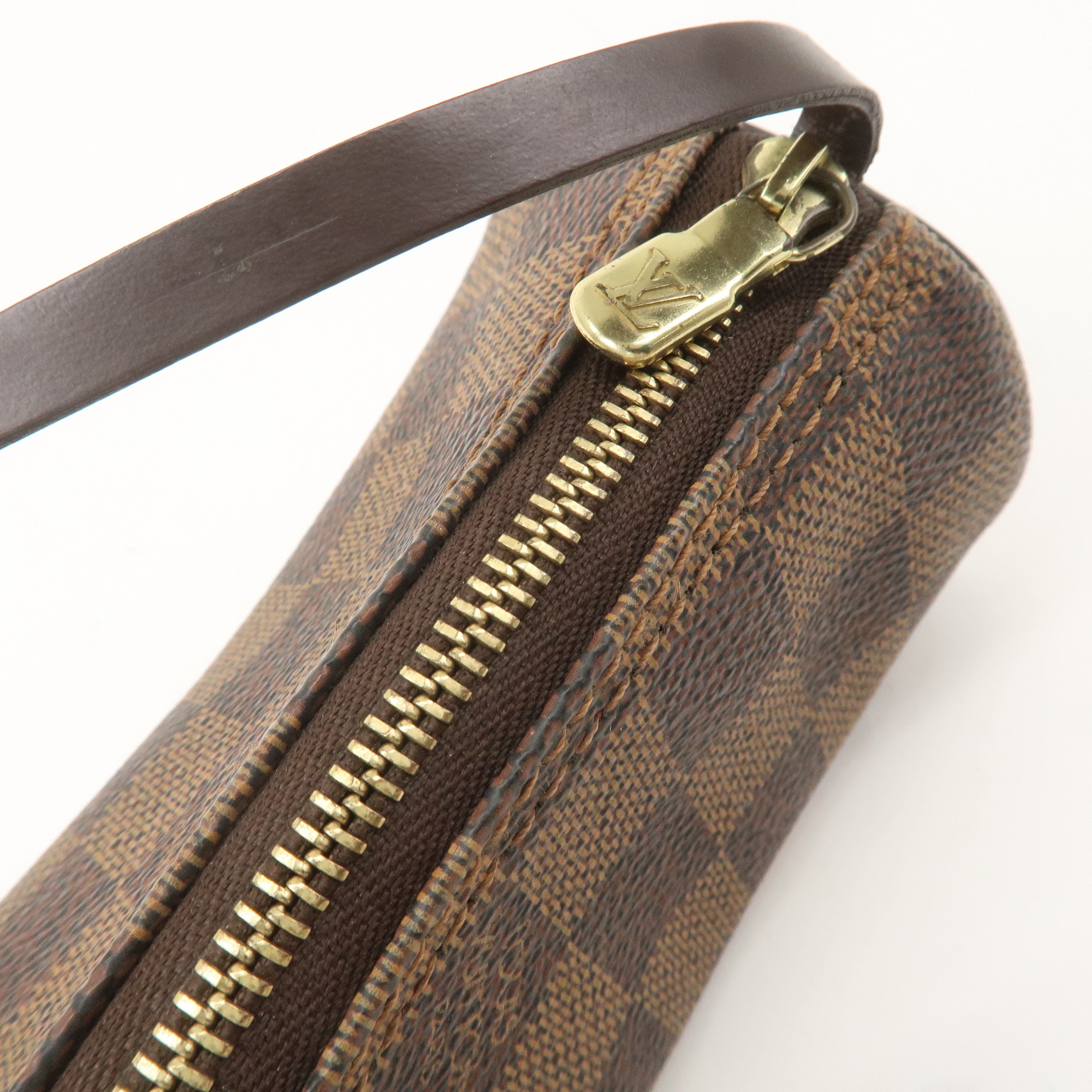 Louis Vuitton Damier Mini Pouch for Papillon Bag Brown
