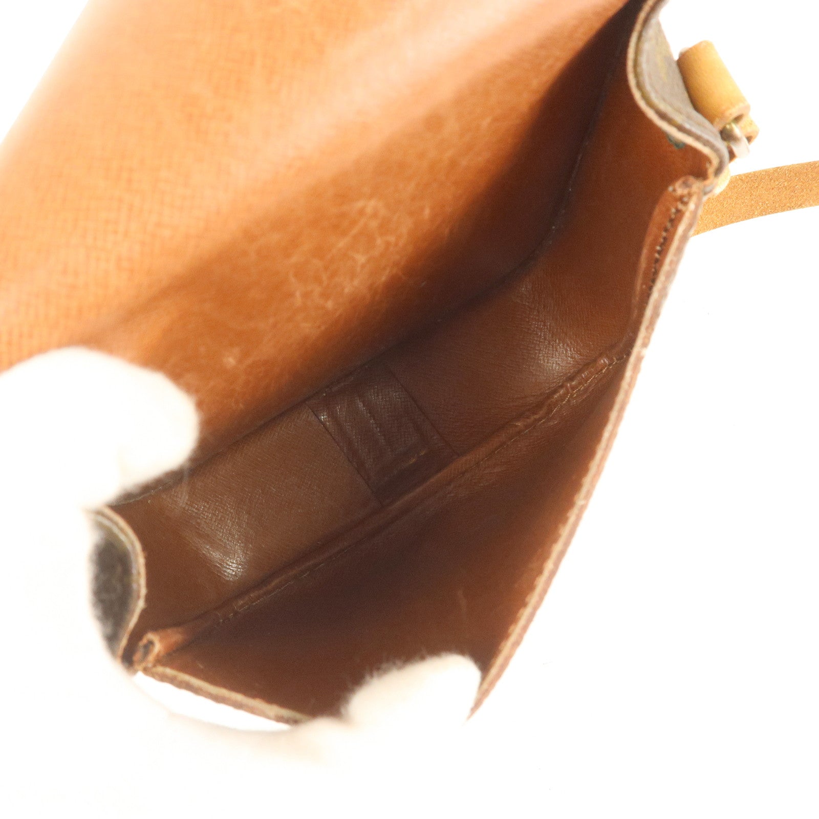 Louis Vuitton Monogram Mini Cartouchiere Shoulder Bag M51254