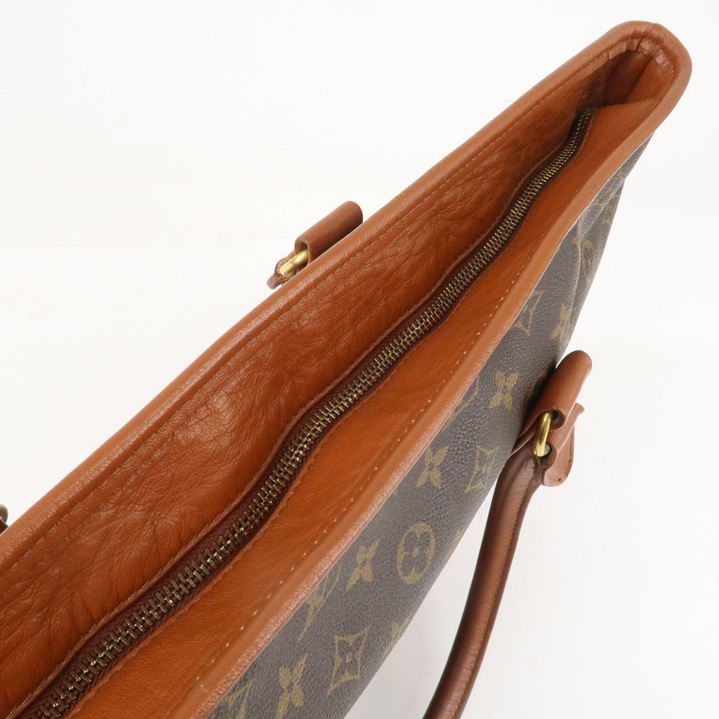 Louis Vuitton Monogram Weekend PM Hand Bag Brown M42425