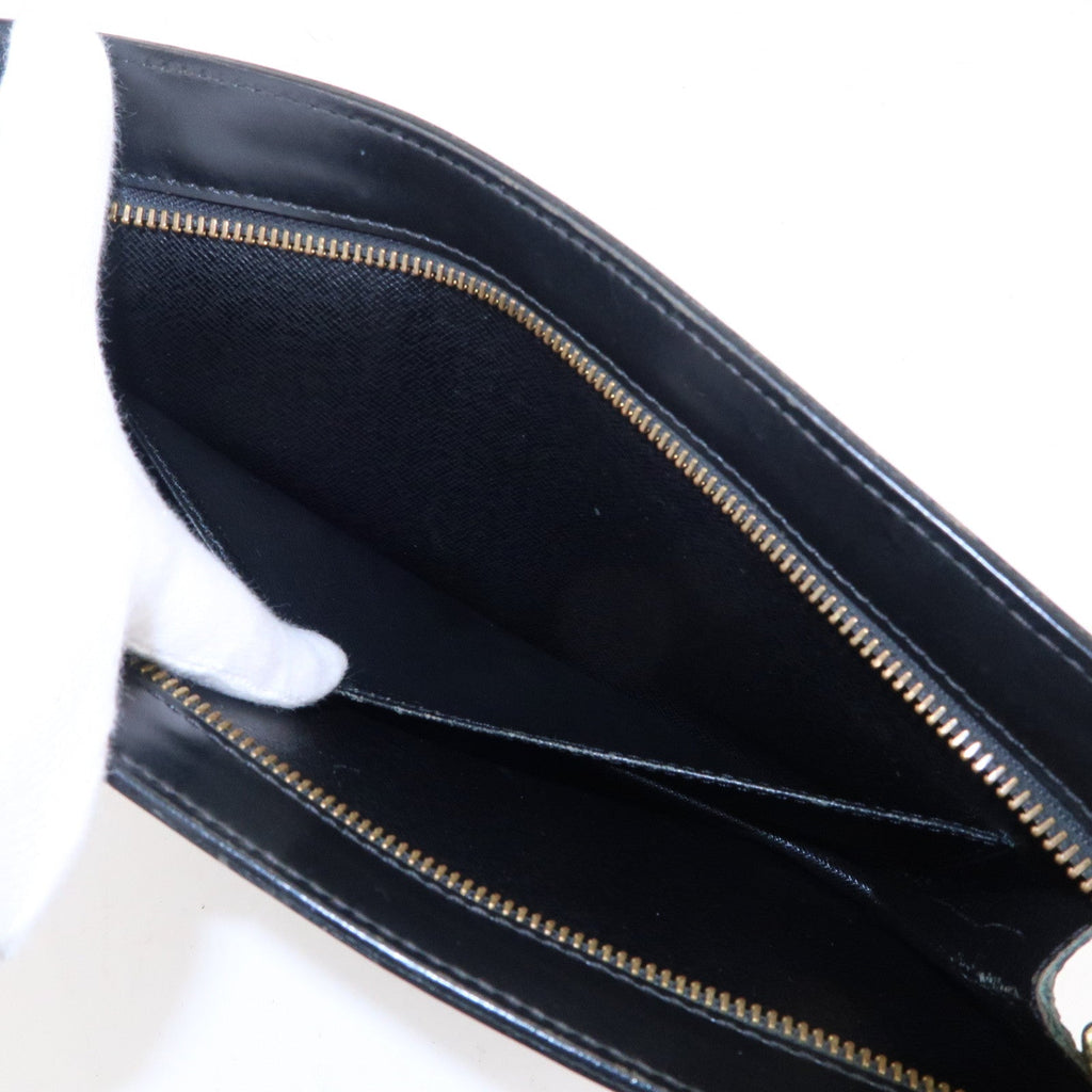 Louis Vuitton Epi Pochette Homme Clutch Bag Noir Black M52522