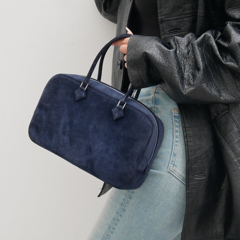 HERMES PLUME HERRAND 28 Navy doblis