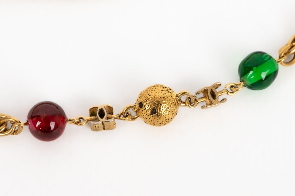 Collier / Sautoir Chanel 1982