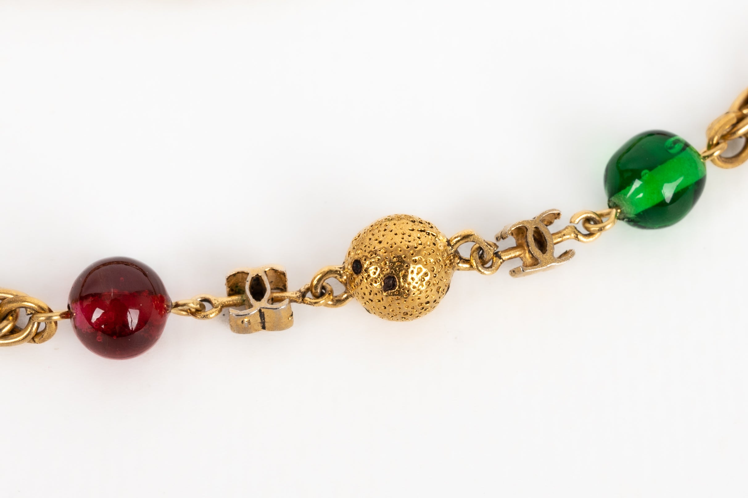 Collier / Sautoir Chanel 1982