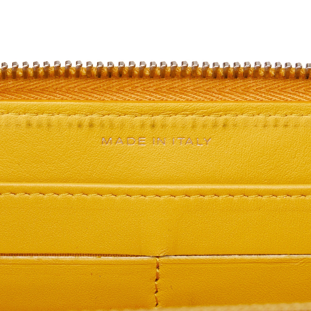 CHANEL Camellia Zip Around Wallet Long Wallets