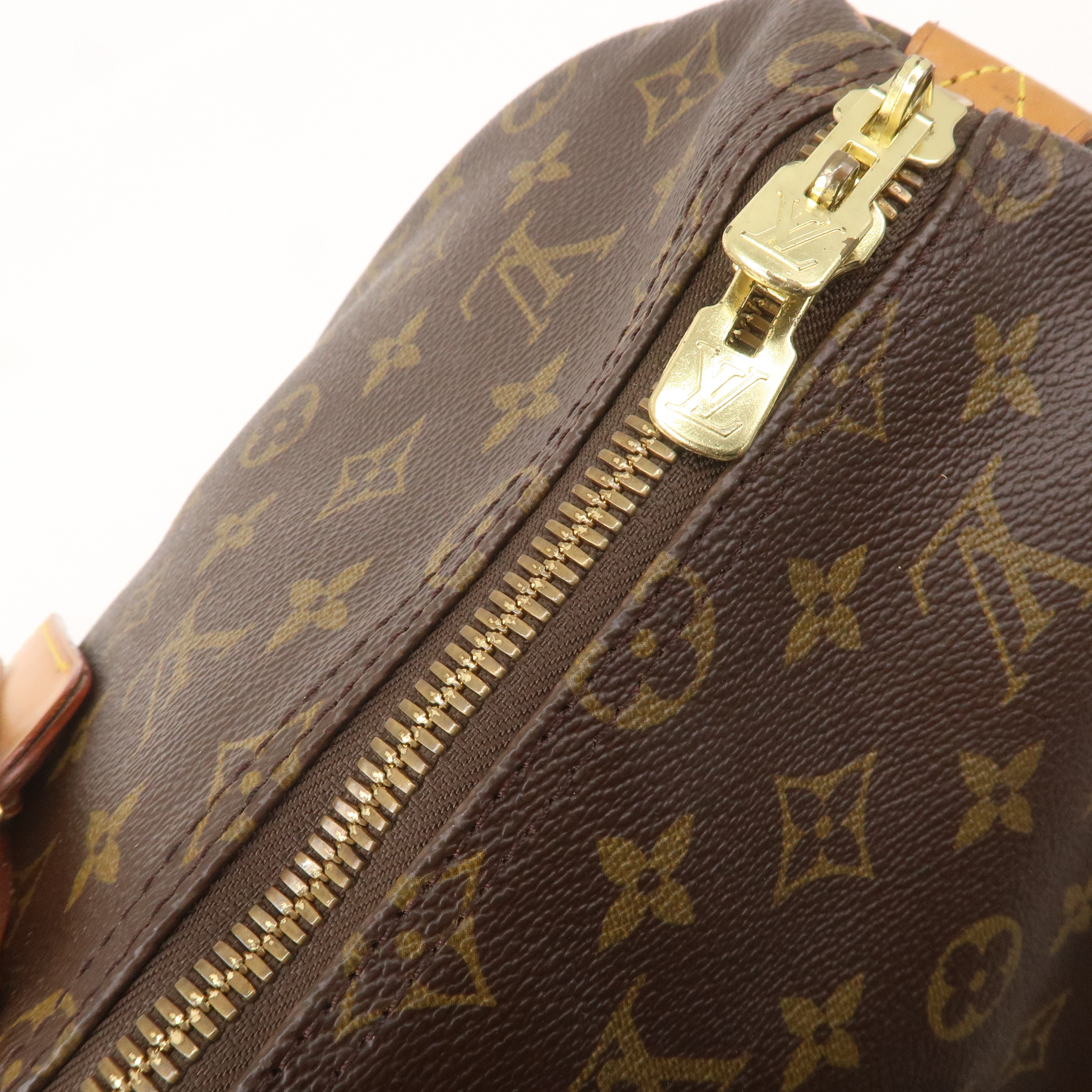 Louis Vuitton Monogram Keep All 50 Boston Bag Brown M41426