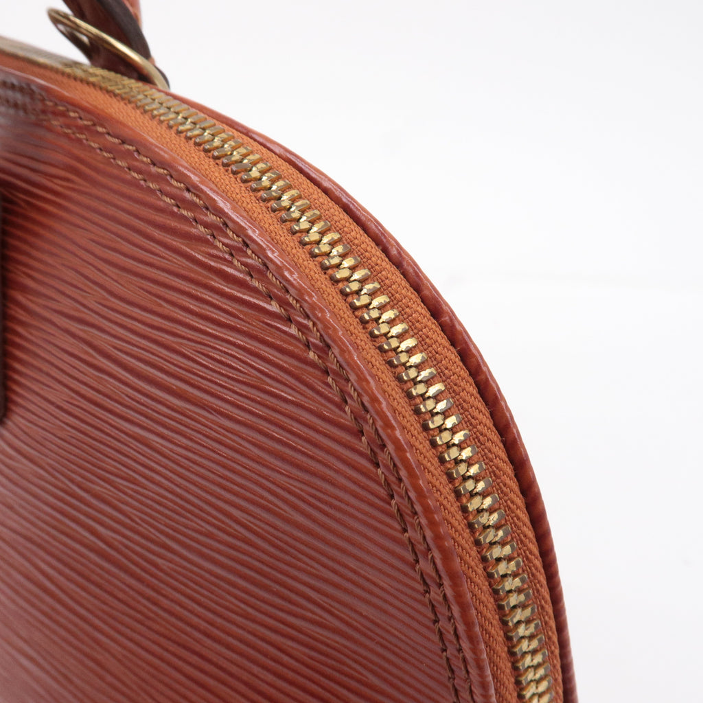 Louis Vuitton Epi Alma 2Way Bag Hand Bag Kenya Brown M52143