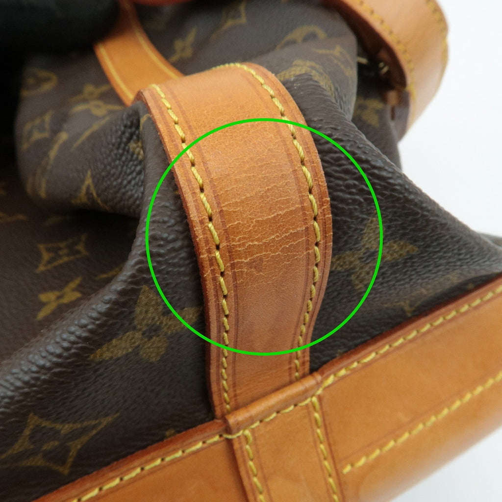 Louis Vuitton Monogram Noe Shoulder Bag Hand Bag Brown M42224