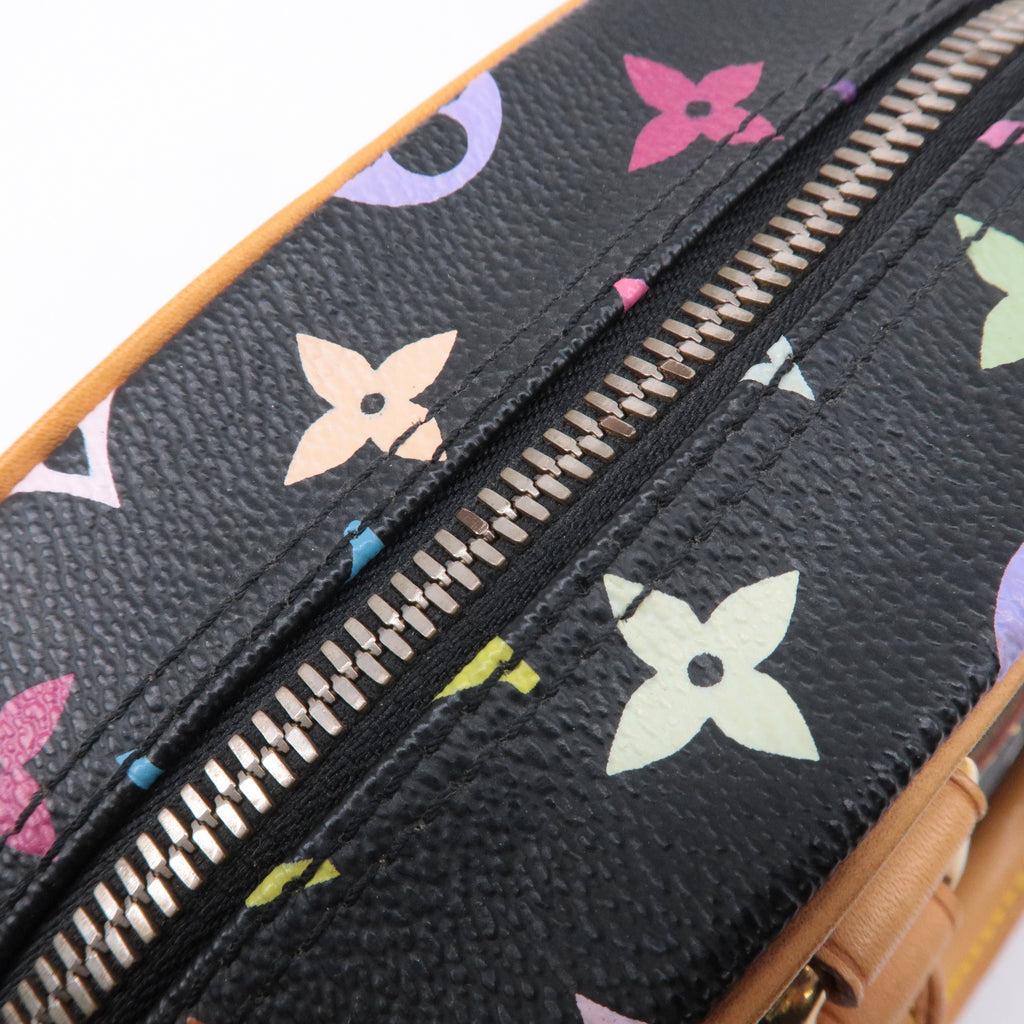 Louis Vuitton Monogram Multi Color Trouville Hand Bag M92662