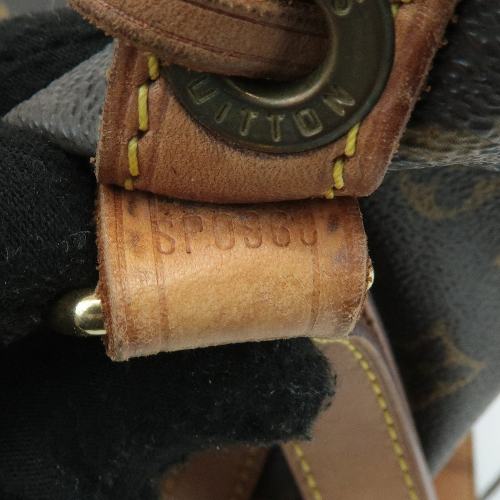 Louis Vuitton Monogram Noe Shoulder Bag Hand Bag Brown M42224