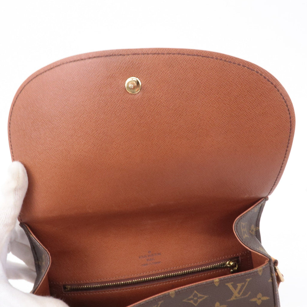 Louis Vuitton Monogram Saint Cloud GM Shoulder Bag Brown M51242