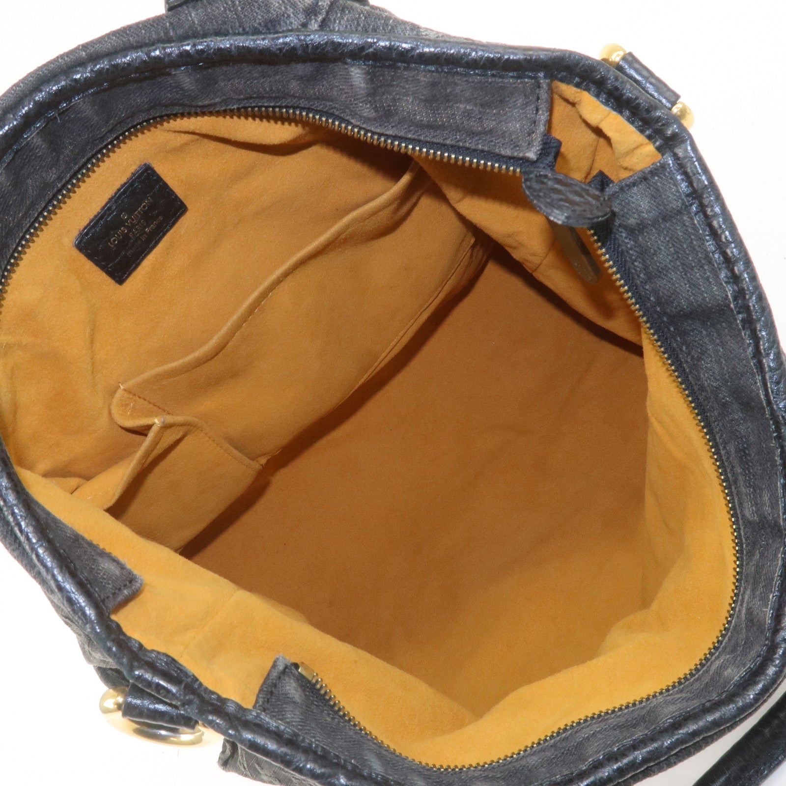 Louis Vuitton Monogram Denim Neo Cabby GM Shoulder Bag Noir M95352