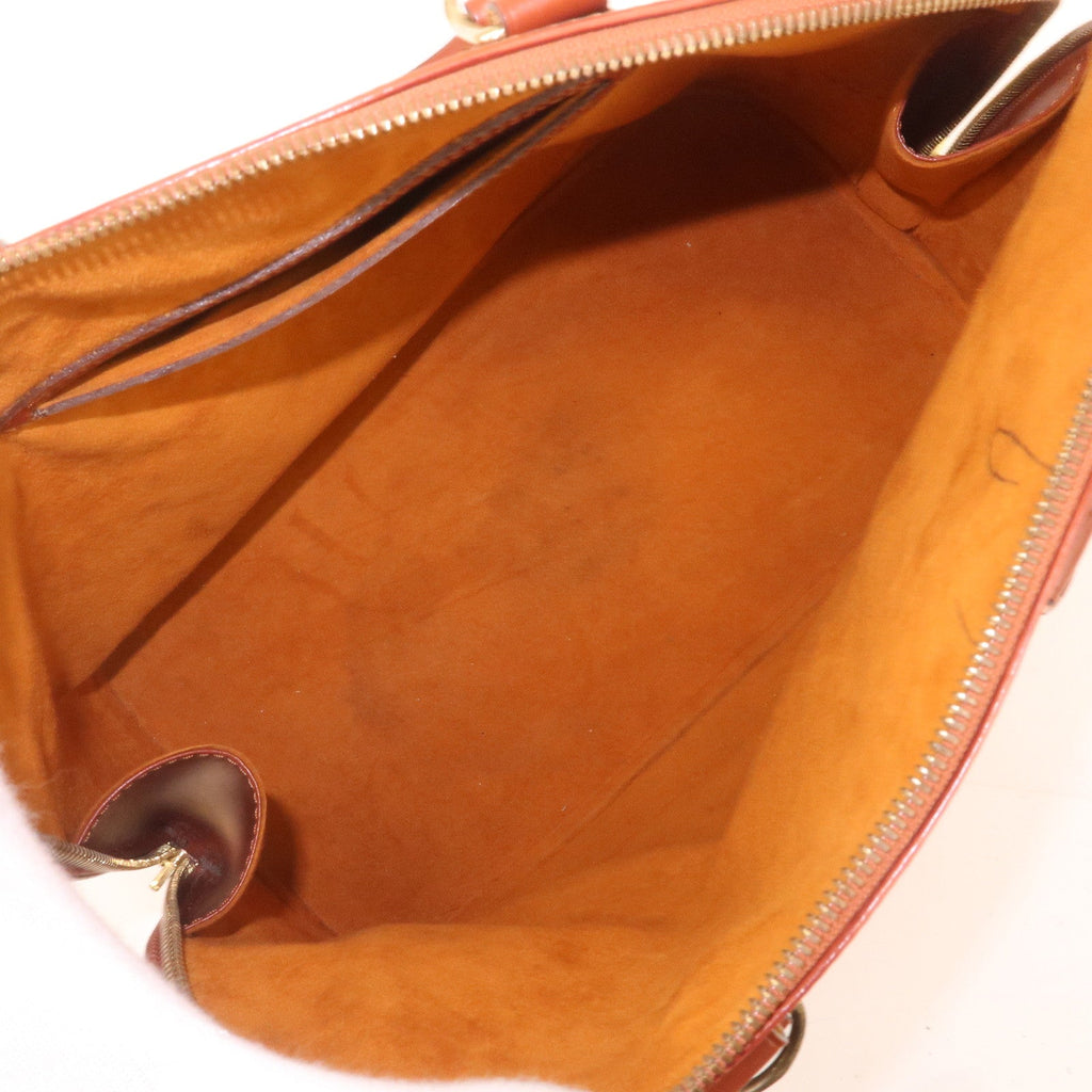 Louis Vuitton Epi Alma Hand Bag Kenya Brown M52143