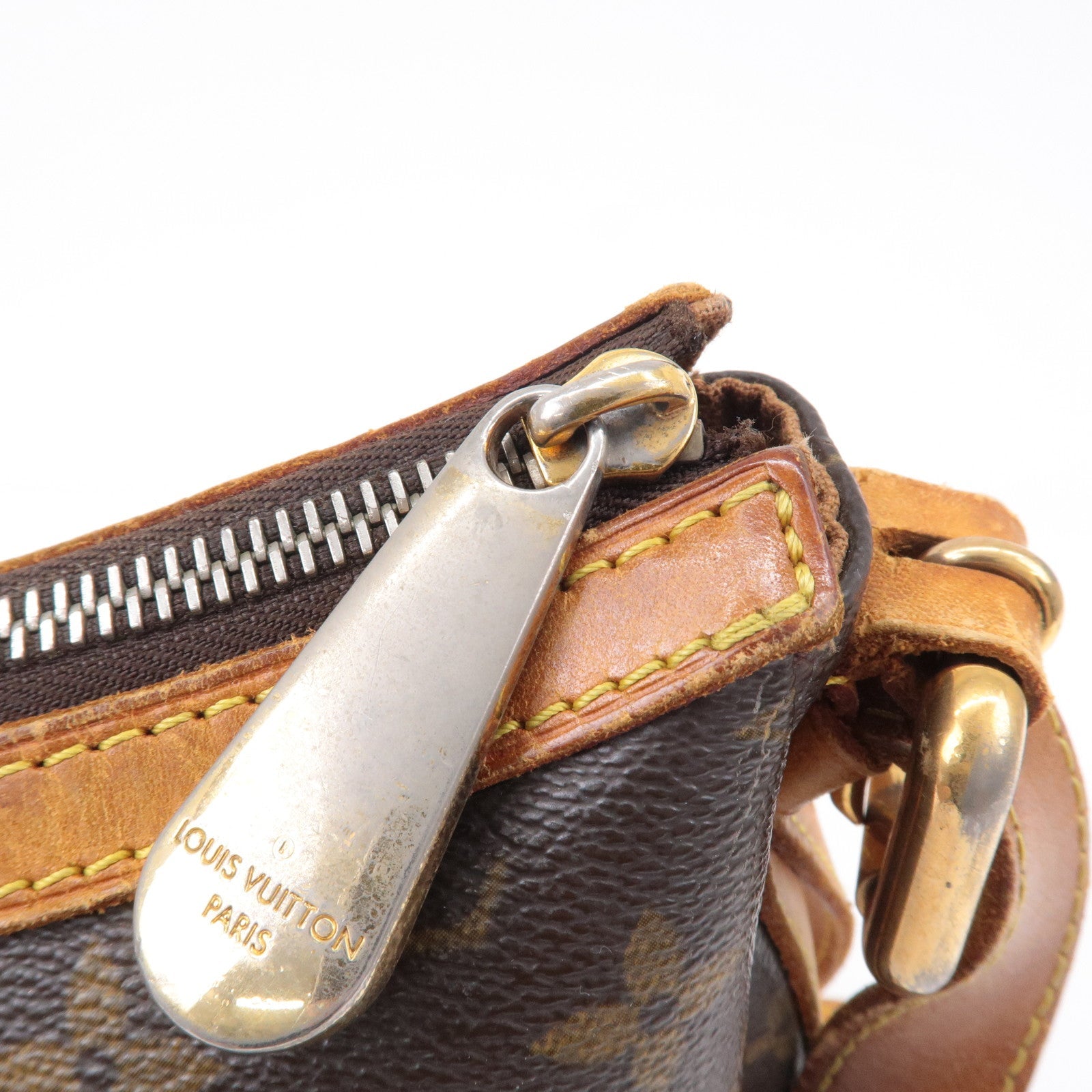 Louis Vuitton Monogram Tulum GM Shoulder Bag Brown M40075