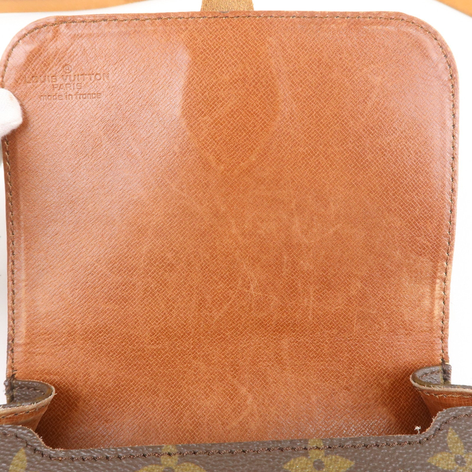 Louis Vuitton Monogram Mini Cartouchiere Shoulder Bag M51254