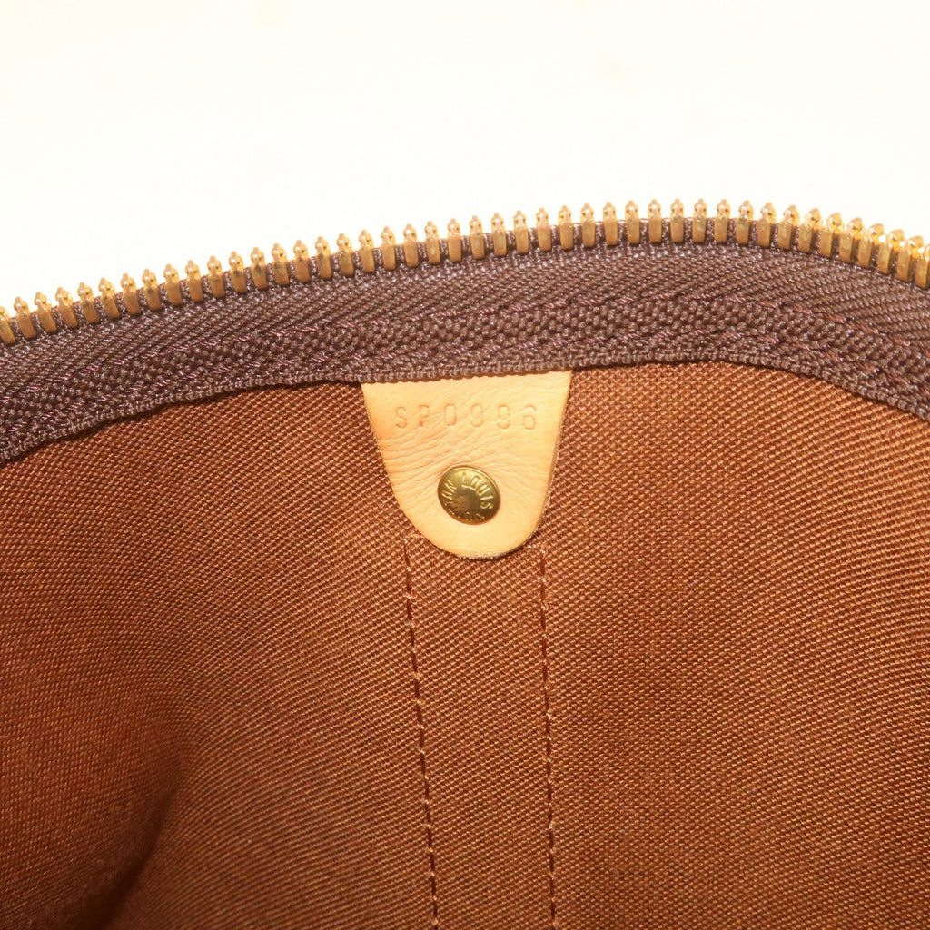 Louis Vuitton Monogram Keep All 45 Boston Bag Brown M41428
