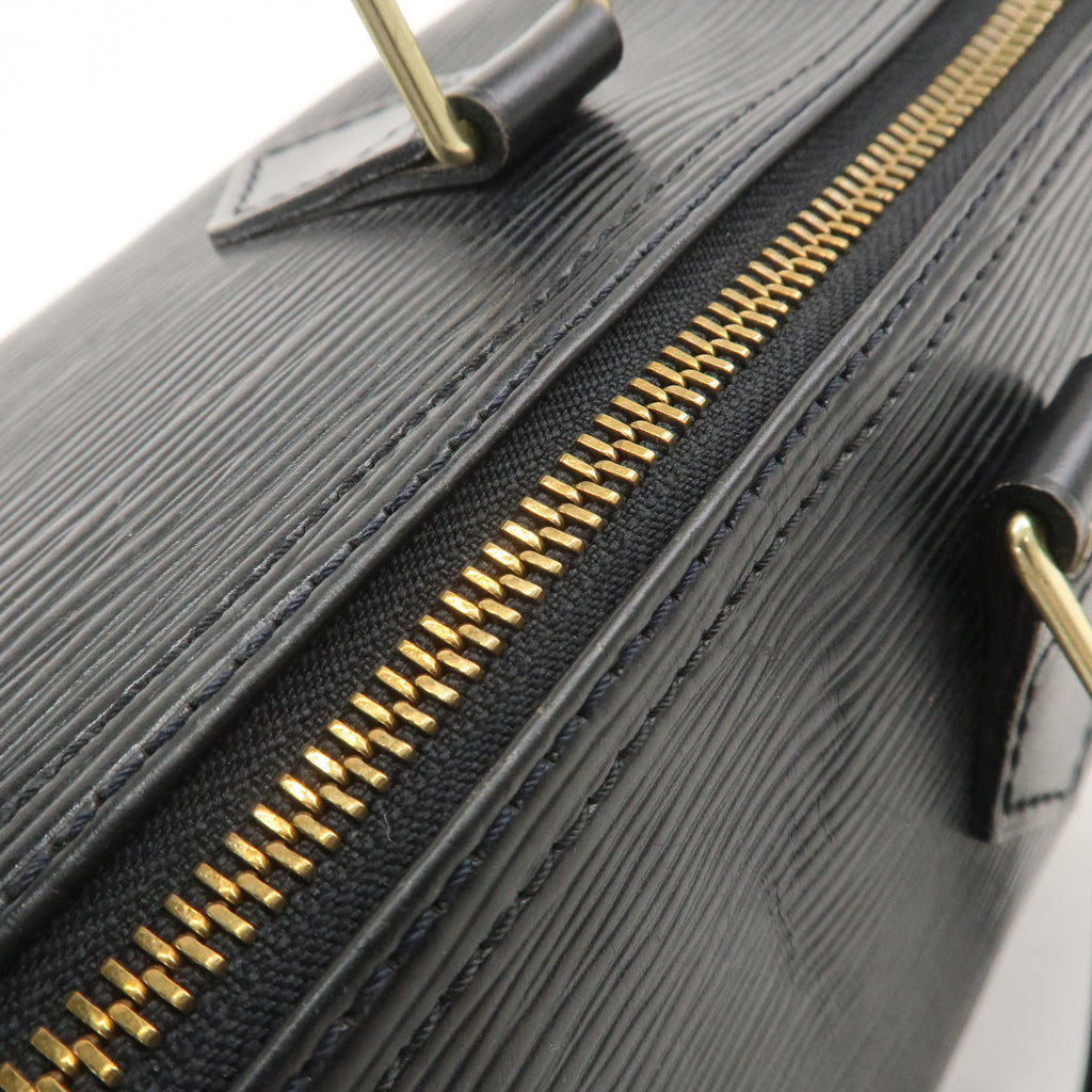 Louis Vuitton Epi Speedy 25 Boston Bag Hand Bag Noir Black M43012