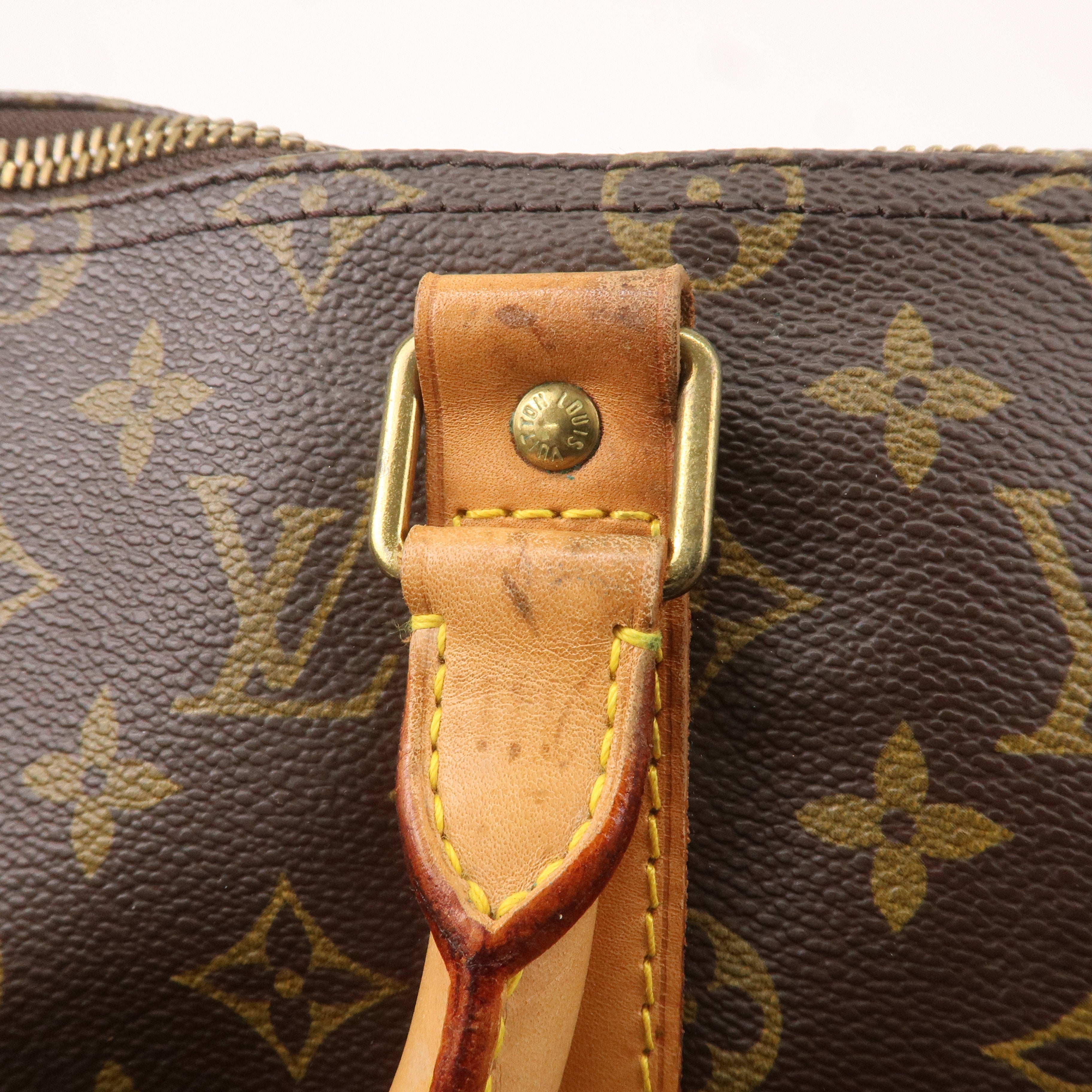 Louis Vuitton Monogram Keep All 50 Boston Bag Brown M41426