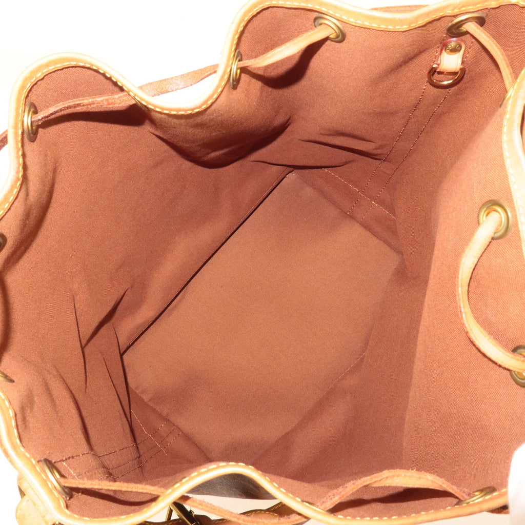 Louis Vuitton Monogram Noe Shoulder Bag Hand Bag Brown M42224