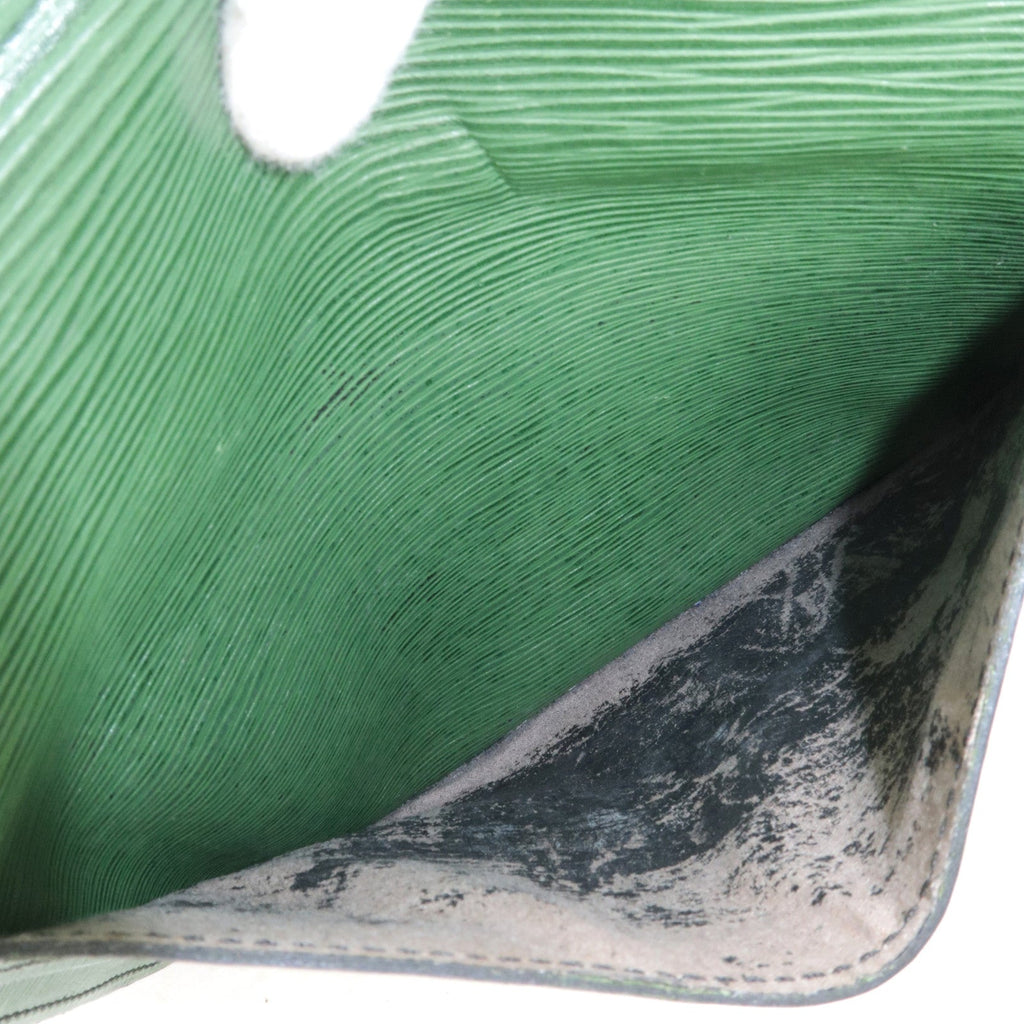 Louis Vuitton Epi Saint Cloud Shoulder Bag Borneo Green M52194