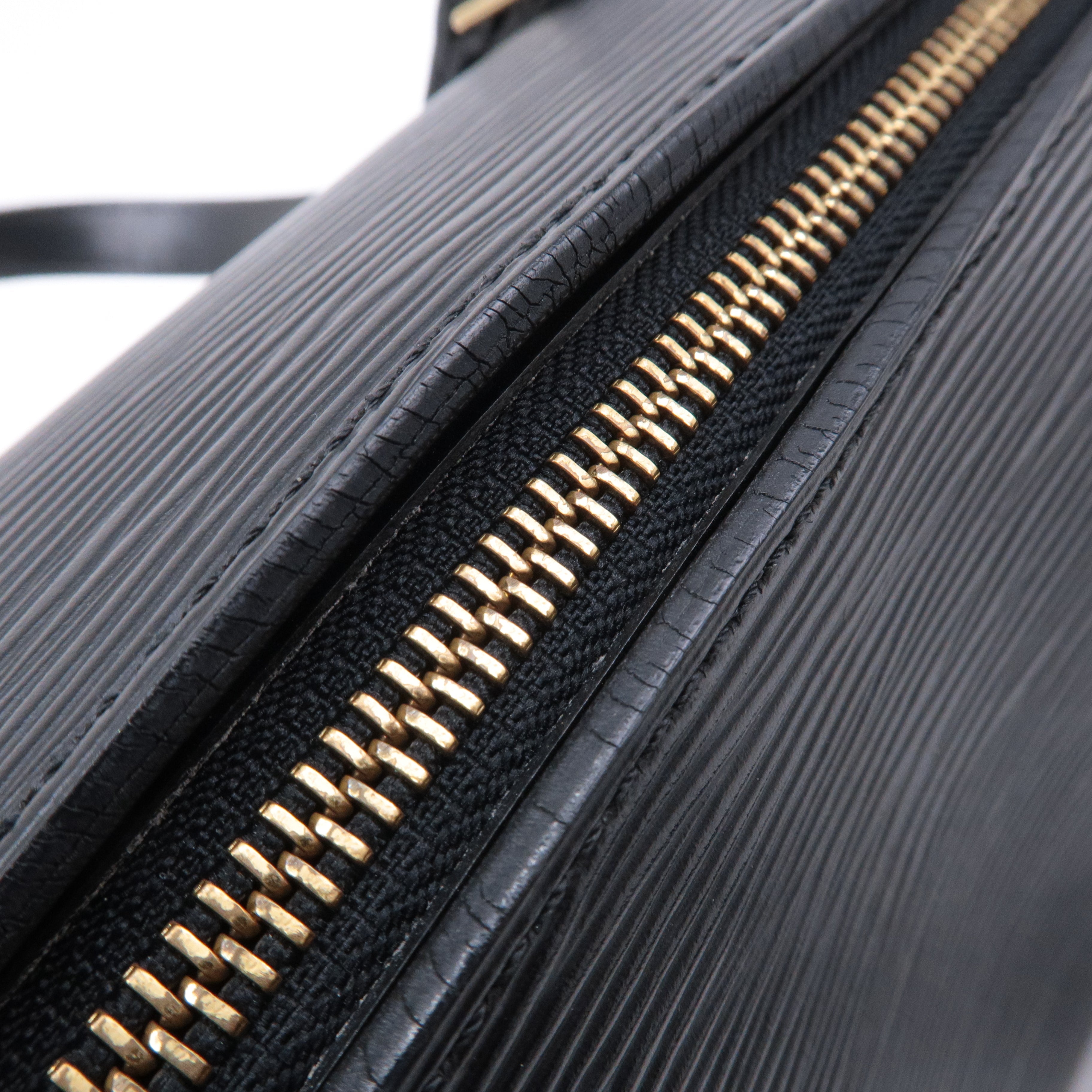 Louis Vuitton Epi Soufflot Hand Bag Noir Black M52862