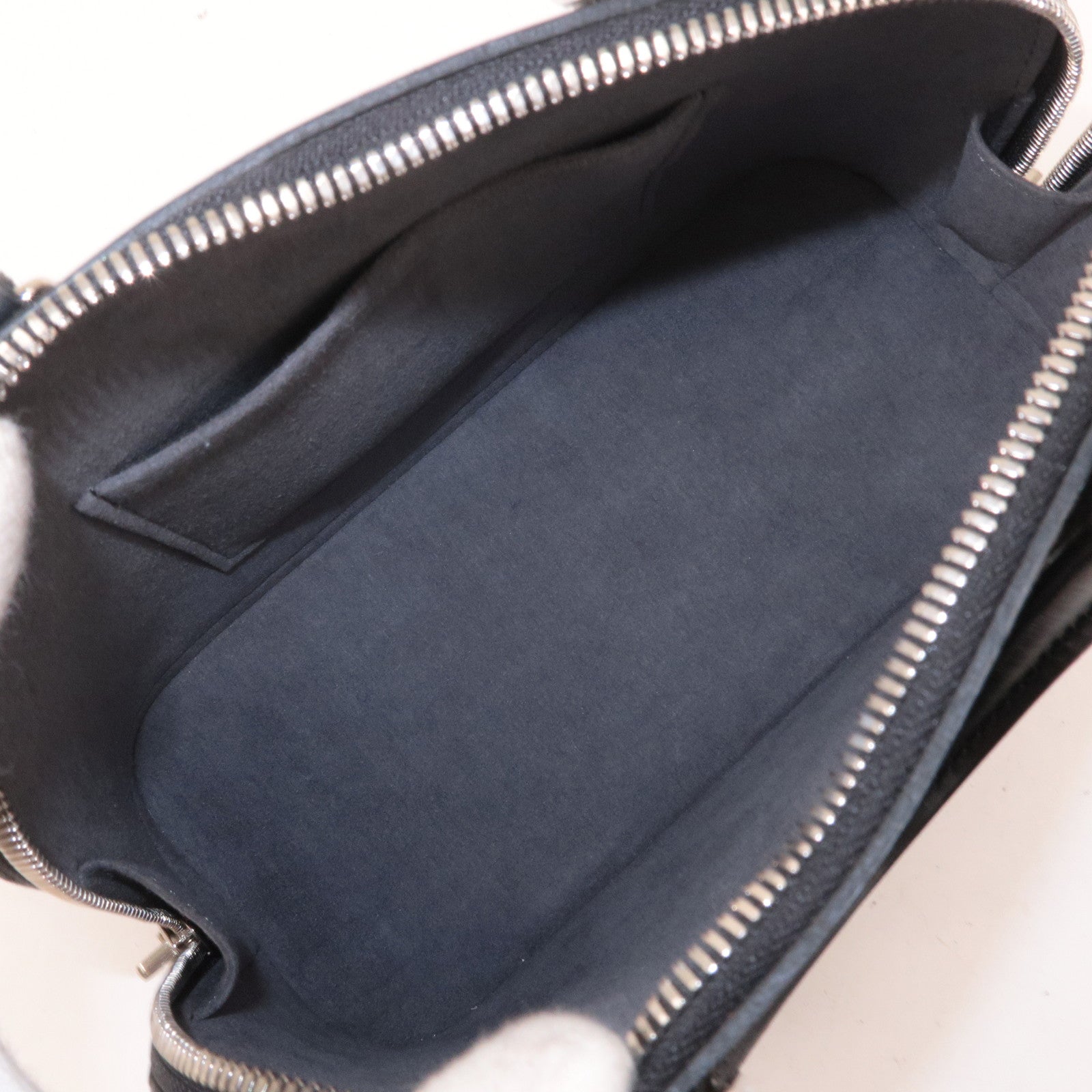 Louis Vuitton Epi Alma BB 2Way Shoulder Bag Noir Black M40862