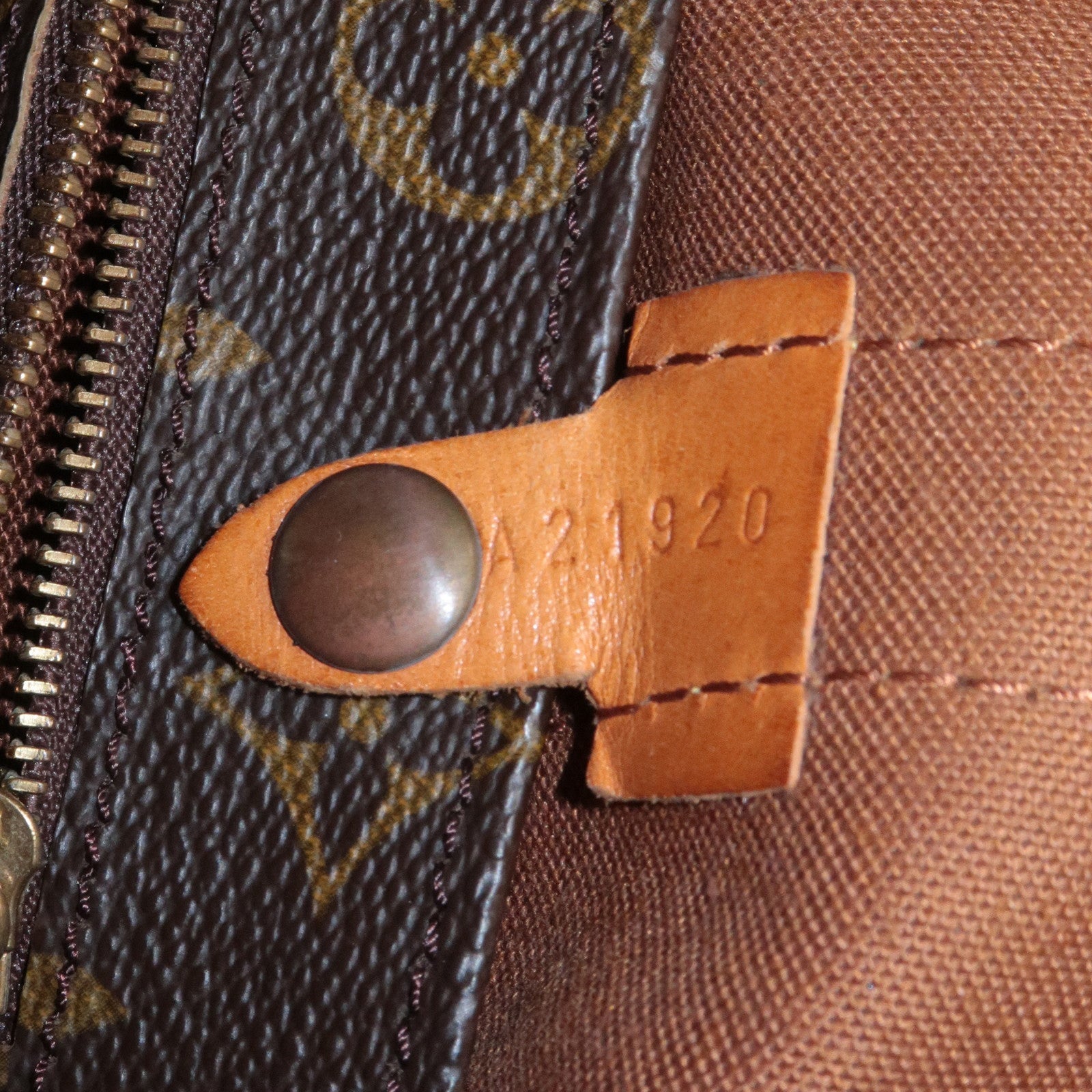 Louis Vuitton Monogram Randonnee GM Laundry Bag Brown M42244