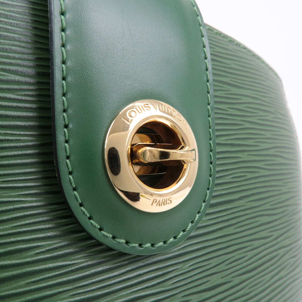 Louis Vuitton Epi Cluny Shoulder Bag Borneo Green M52254