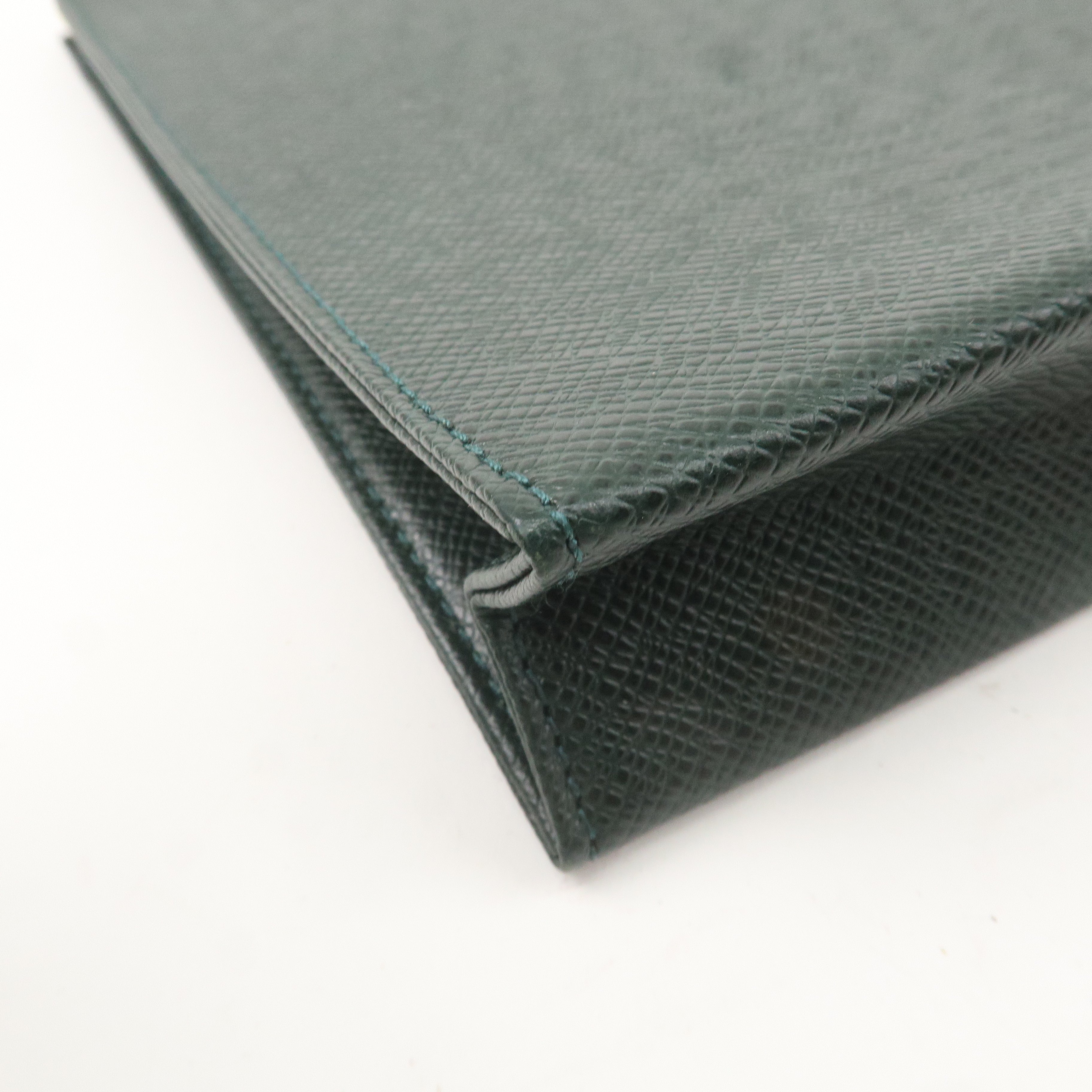 Louis Vuitton Epi Taiga Set of 2 Cluch Bag Green Black M52522