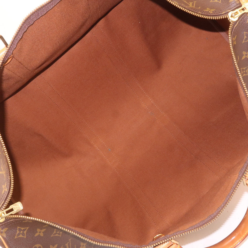 Louis Vuitton Monogram Keep All 60 Boston Bag Brown M41422