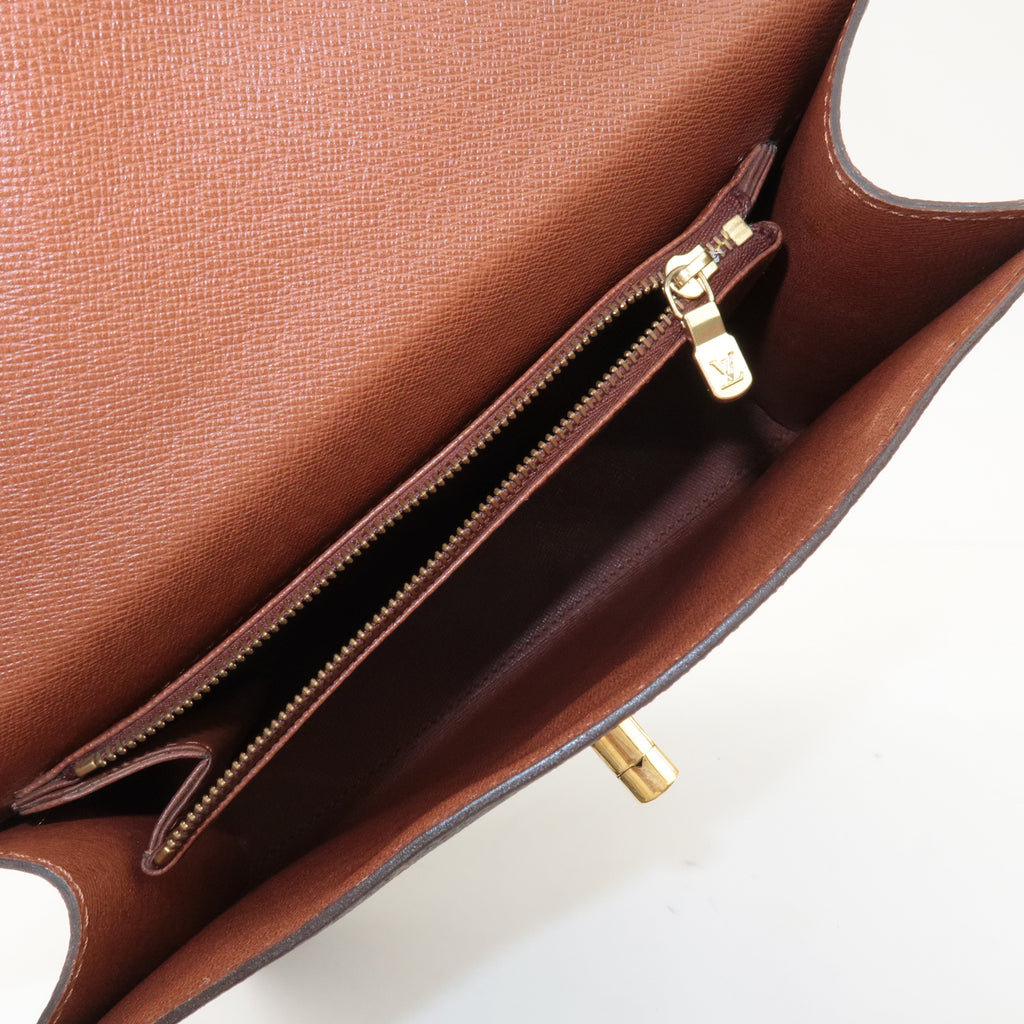 Louis Vuitton Monogram Marzelb Leather Canvas Hand Bag M51379