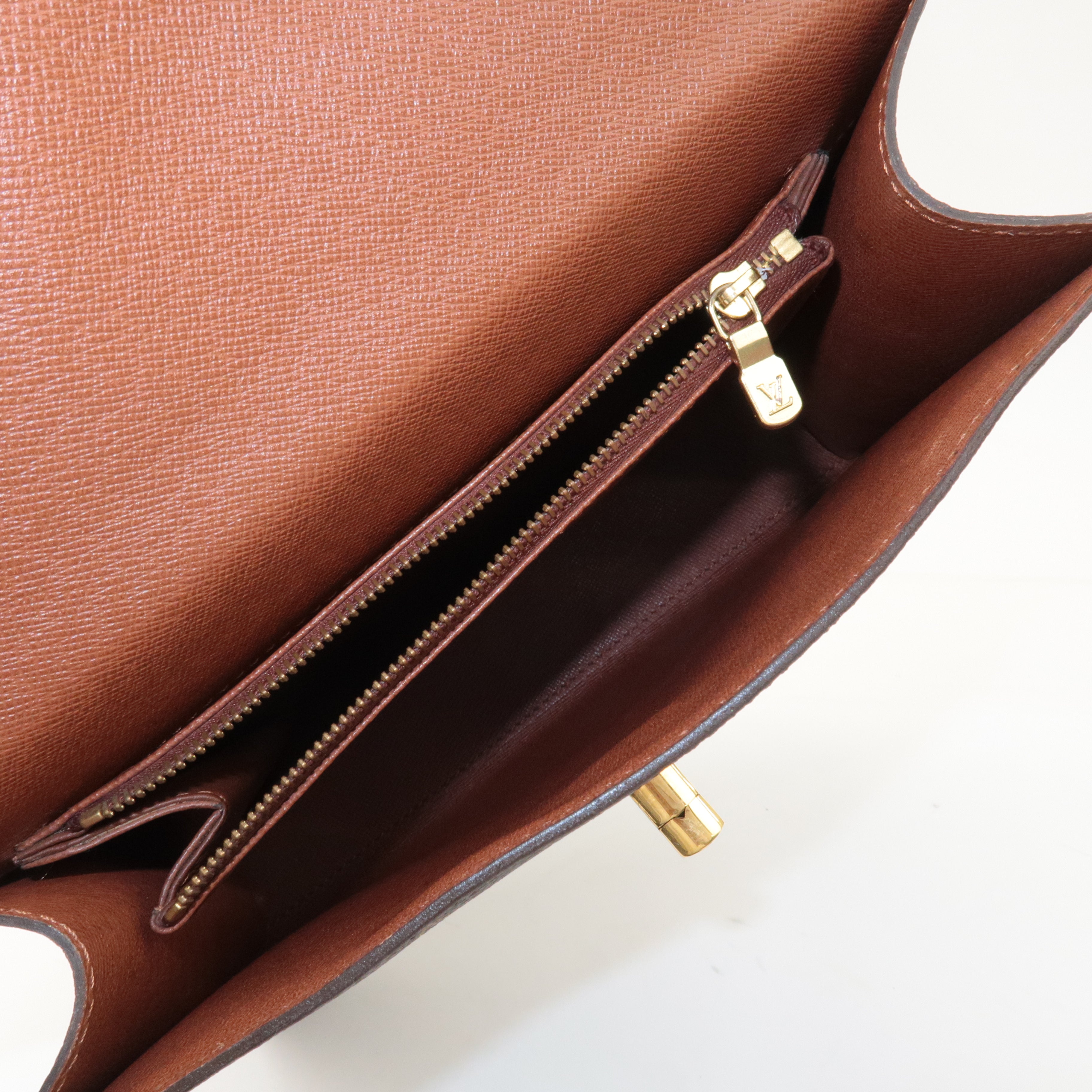 Louis Vuitton Monogram Marzelb Leather Canvas Hand Bag M51379