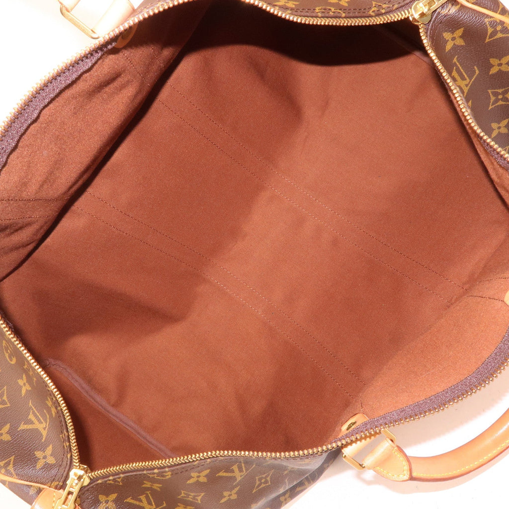 Louis Vuitton Monogram Keep All 55 Boston Bag Brown M41424
