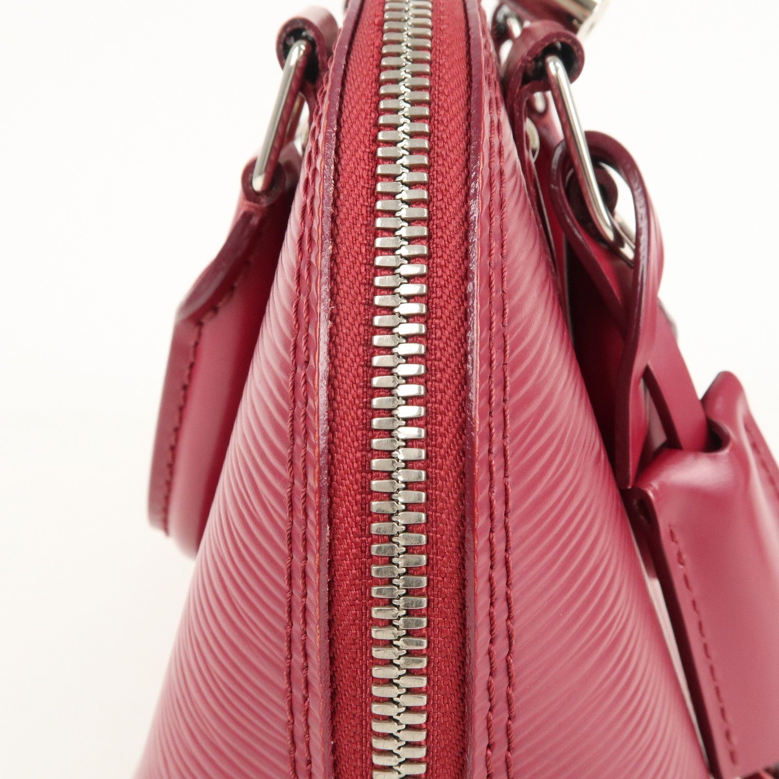 Louis Vuitton Epi Alma BB Hand Bag Shoulder Bag Fuchsia M40851