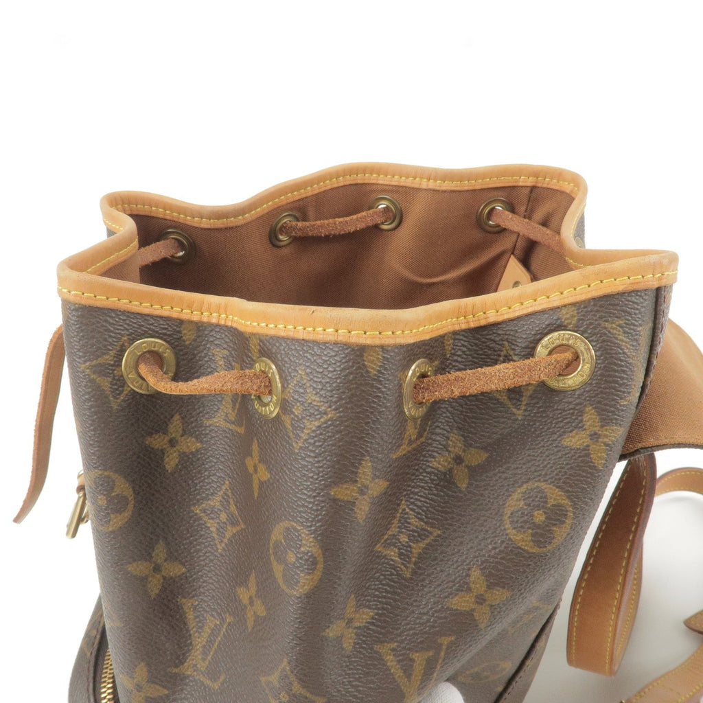 Louis Vuitton Monogram Montsouris MM Back Pack Bag M51136