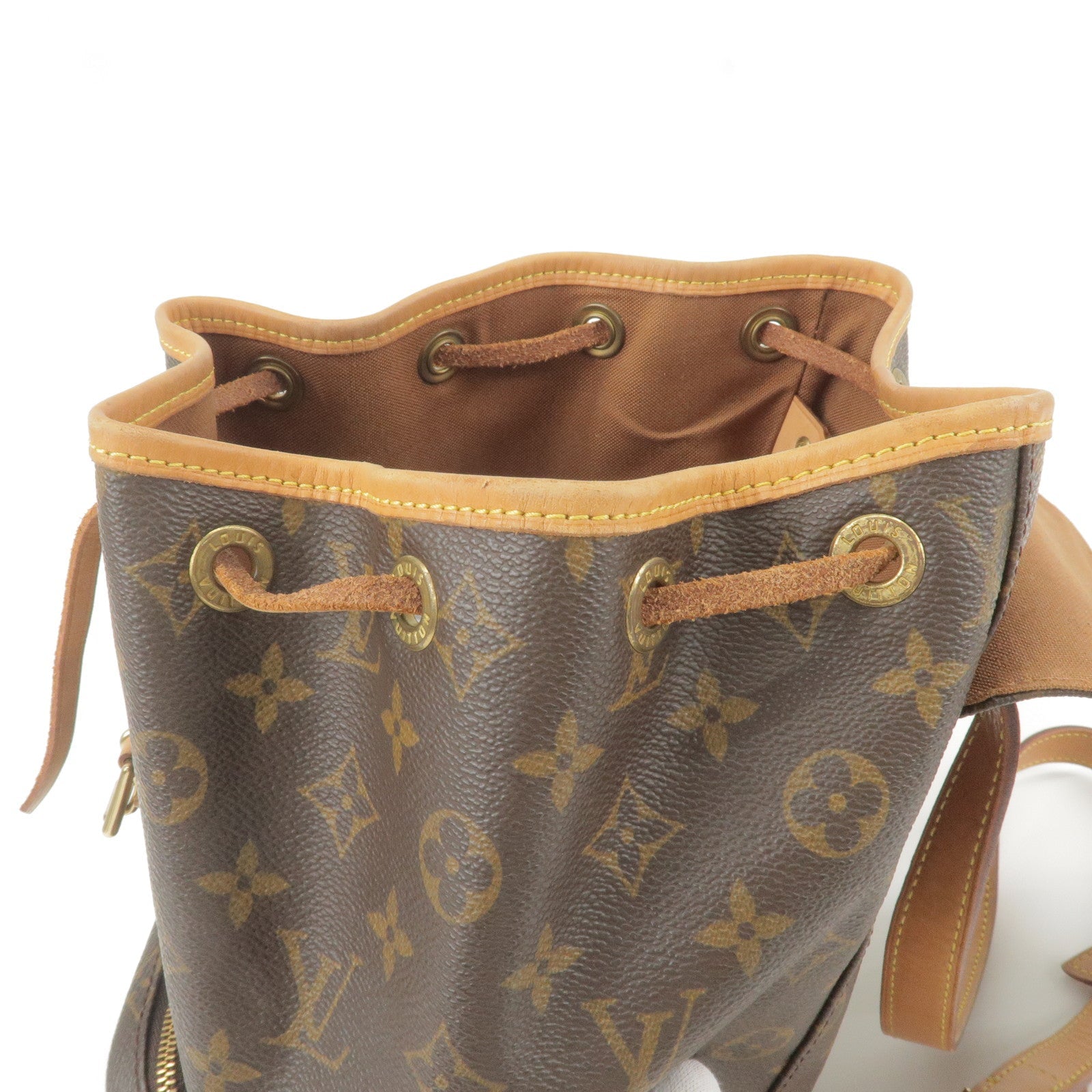 Louis Vuitton Monogram Montsouris MM Back Pack Bag M51136
