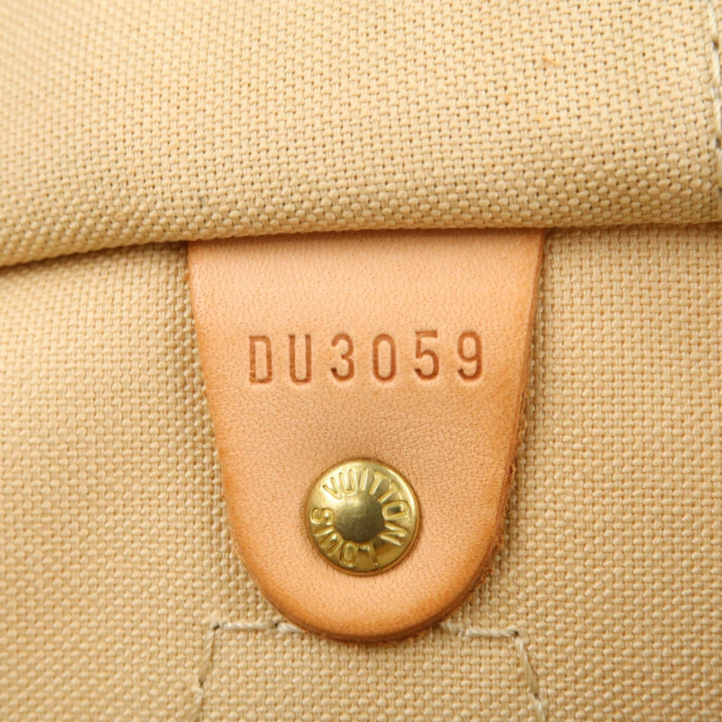 Louis Vuitton Damier Azur Speedy 30 Boston Hand Bag N41533