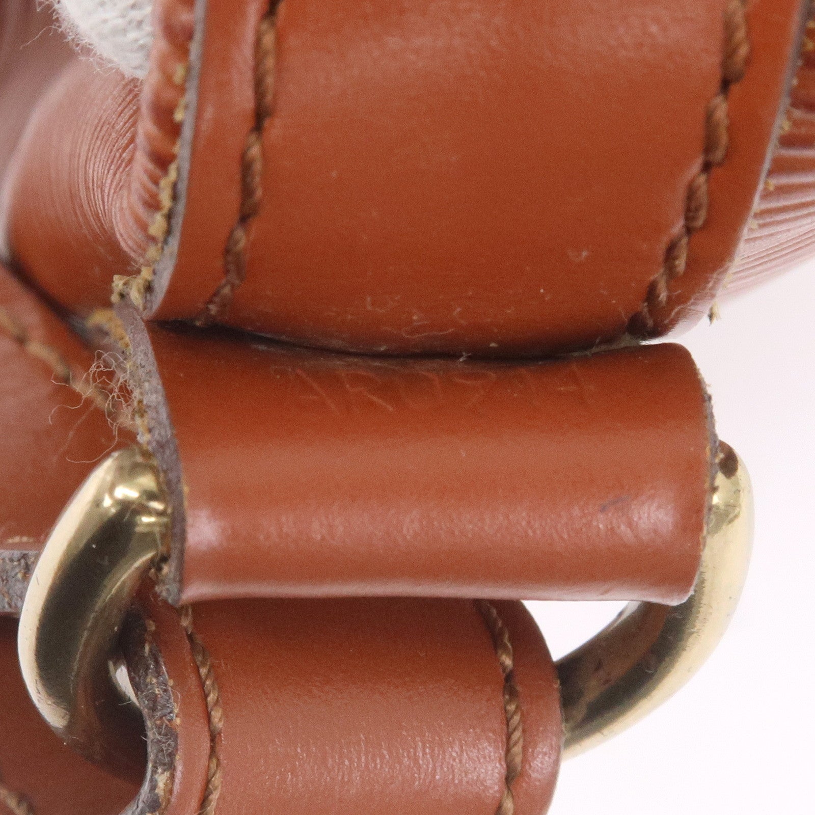 Louis Vuitton Epi Petit Noe Shoulder Bag Kenya Brown M44103