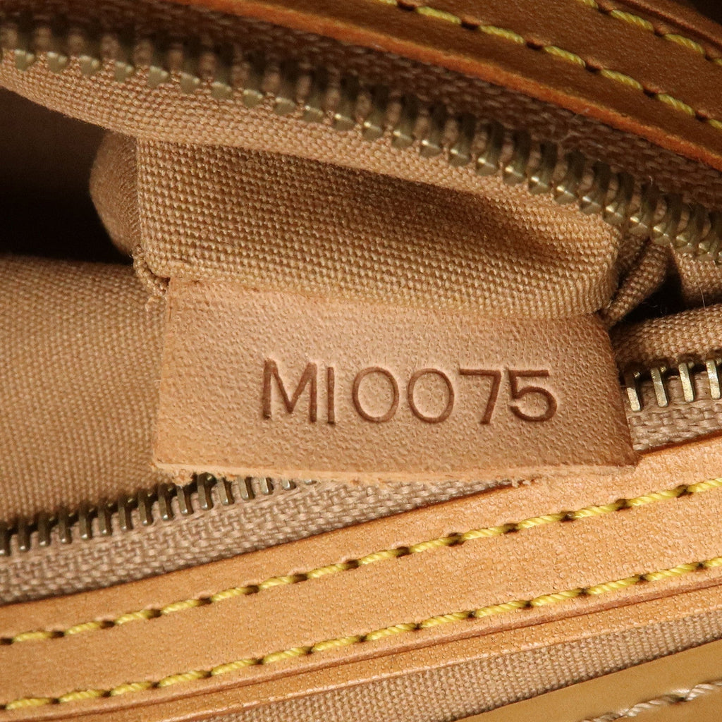 Louis Vuitton Monogram Vernis Lead PM Hand Bag Noisette M91334