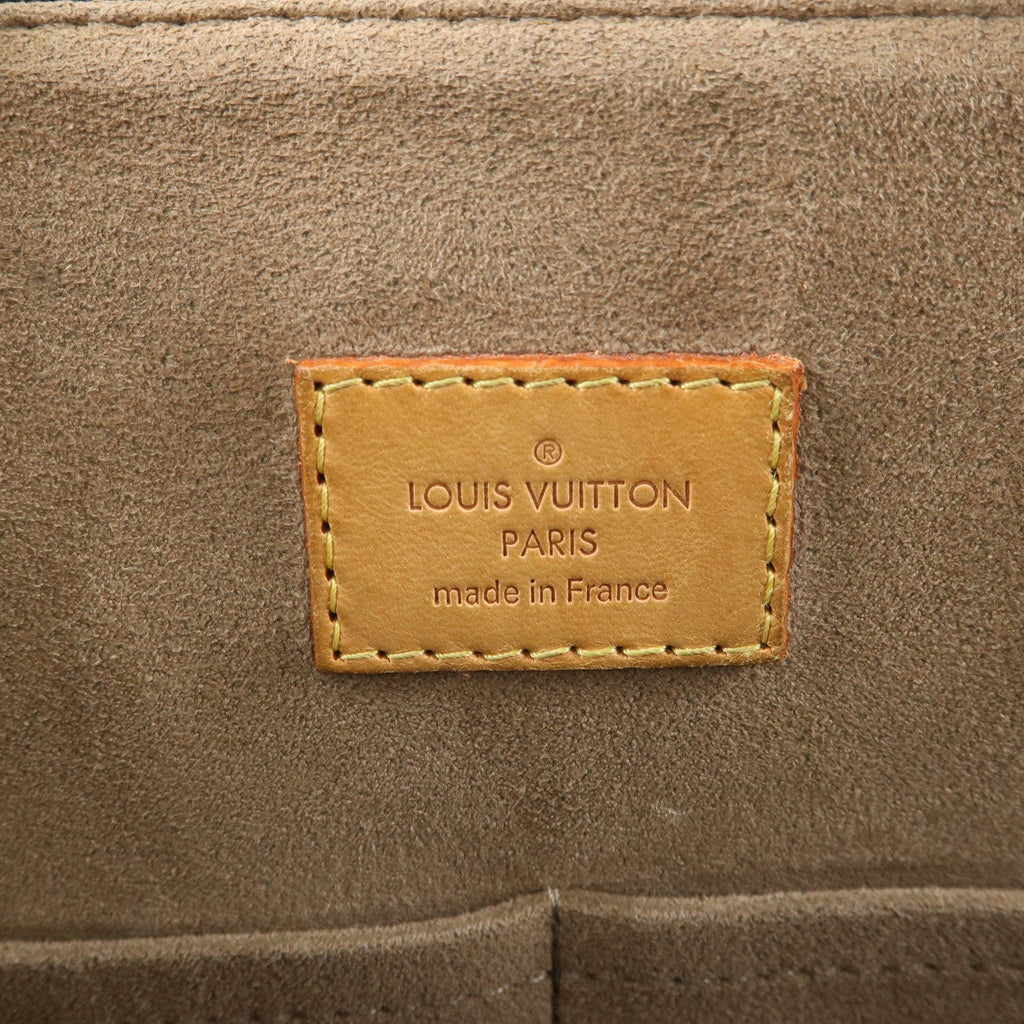 Louis Vuitton Monogram Multi Color Alma Hand Bag Noir M40442