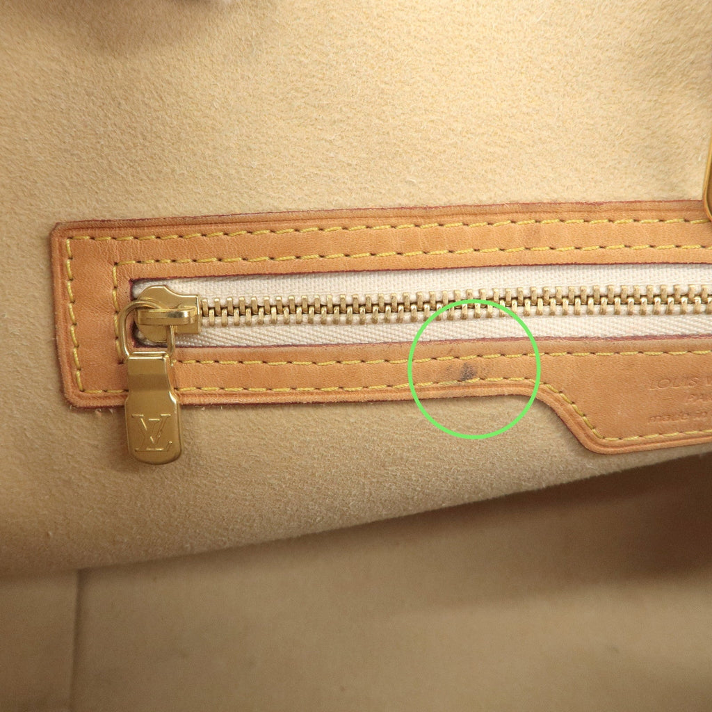 Louis Vuitton Damier Azur Hampstead PM Hand Bag Ivory N51207